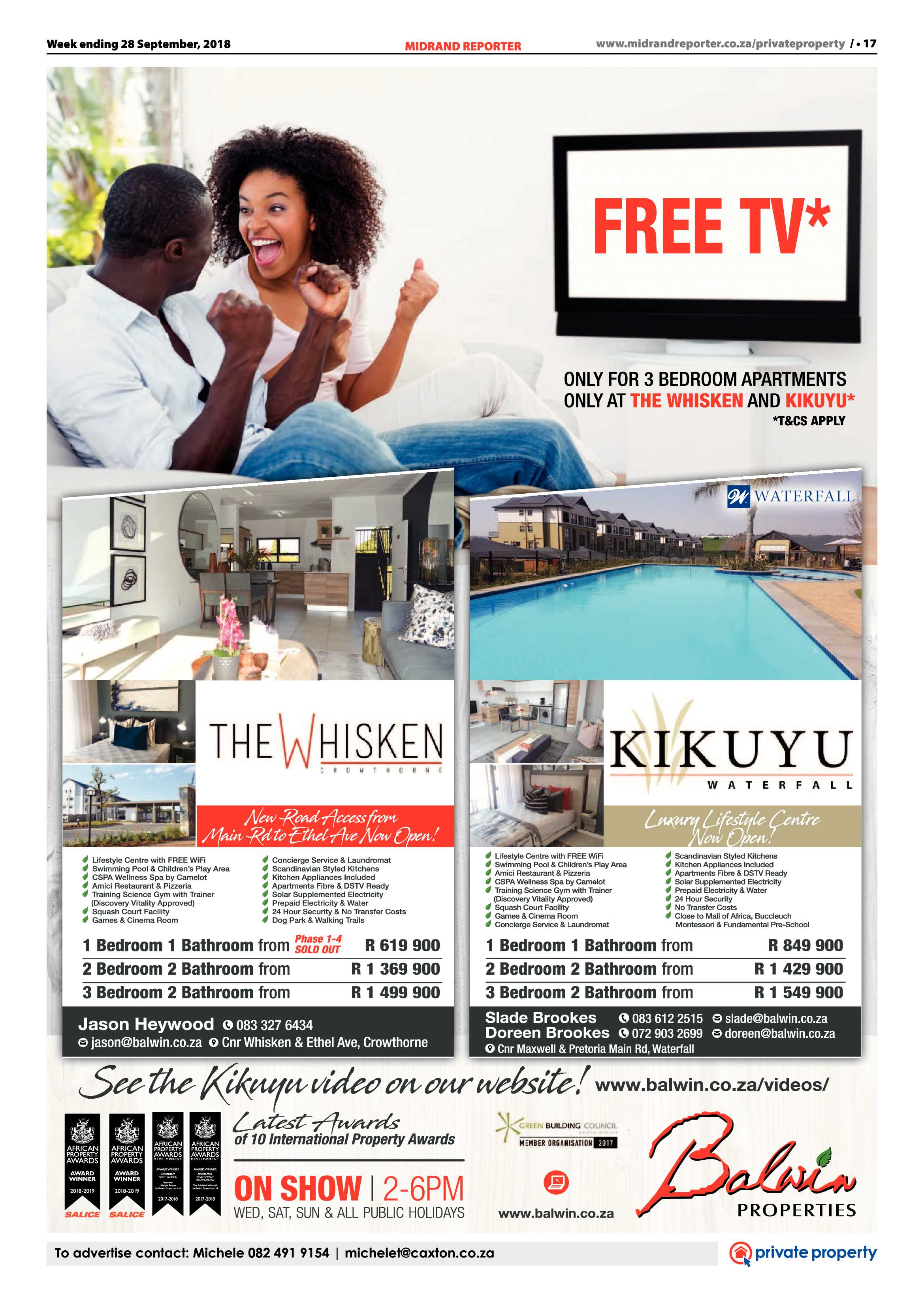 Midrand Reporter 28 September, 2018 page 17