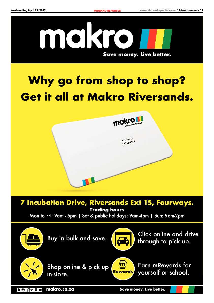 Midrand Reporter 29 April 2022 page 11