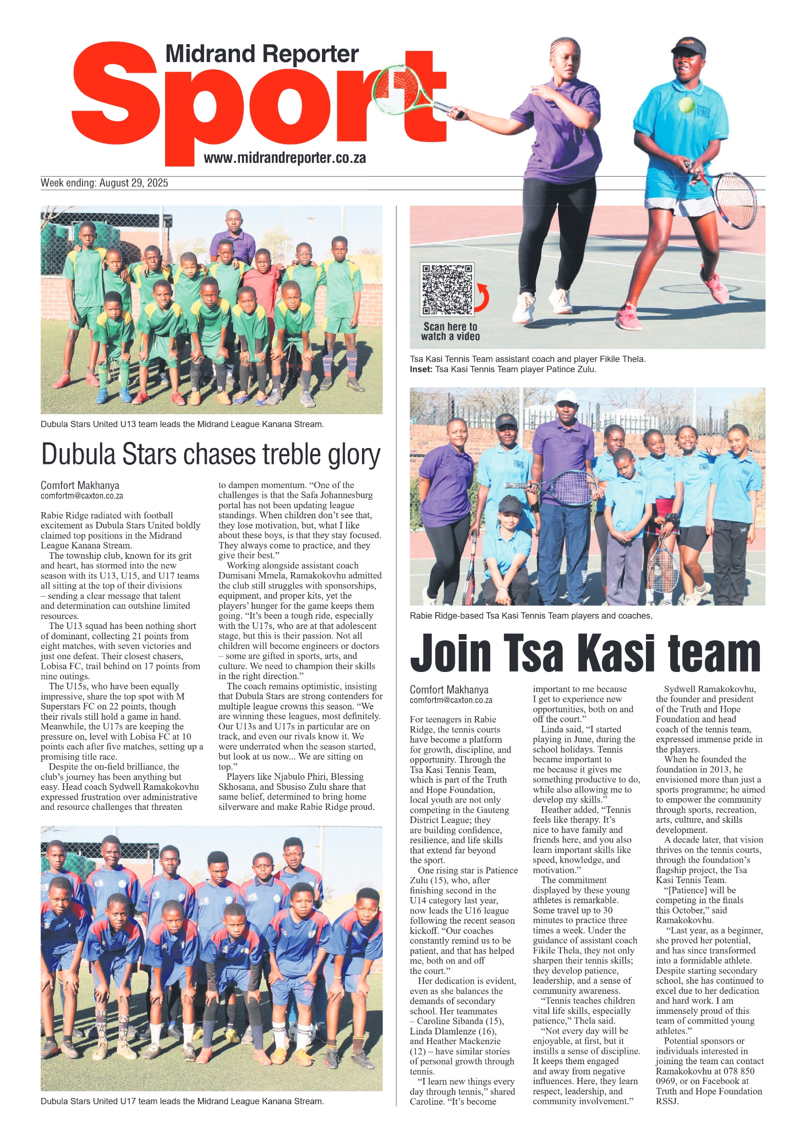 Midrand Reporter 29 August 2025 page 8