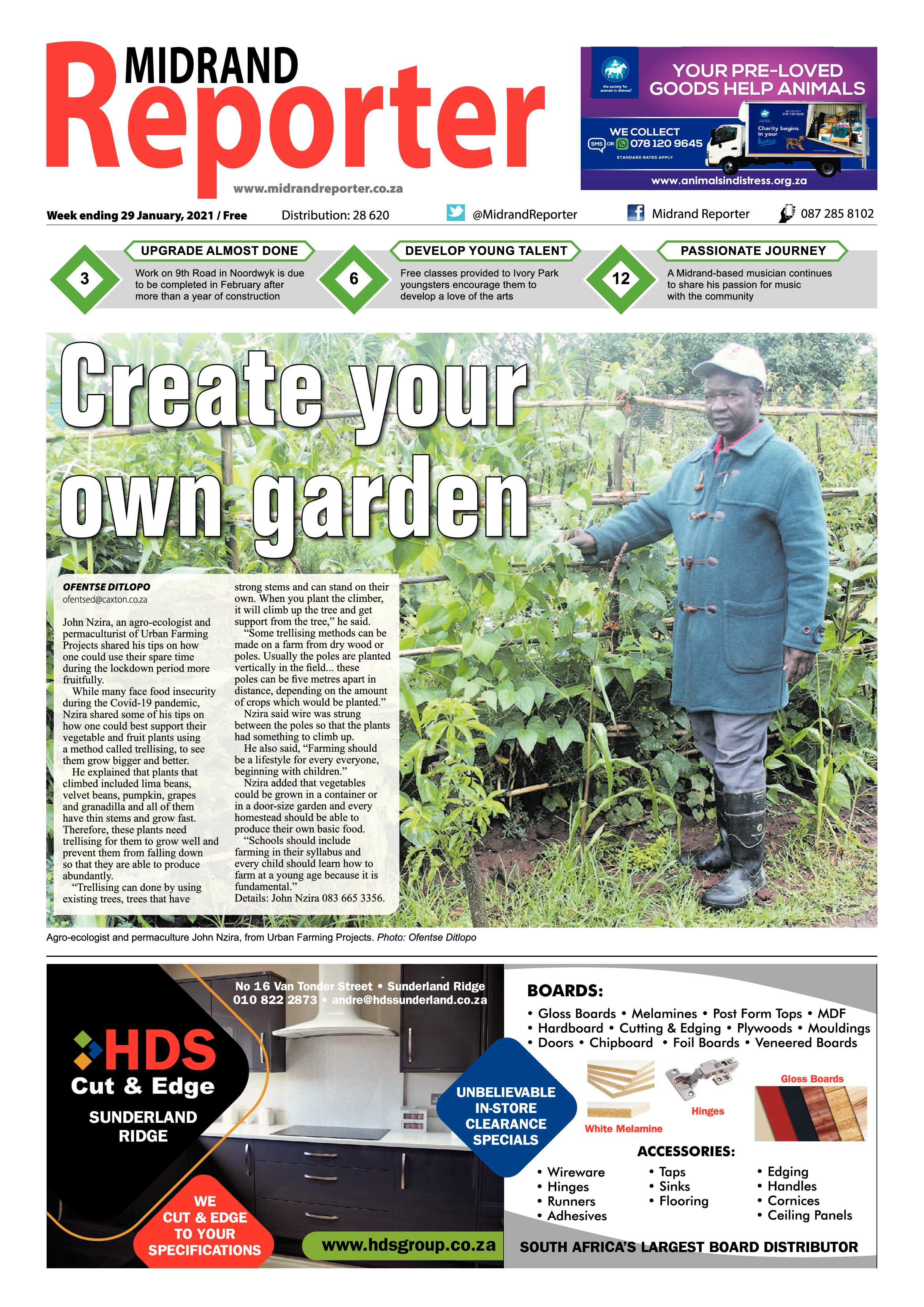 Midrand Reporter 29 January 2021 page 1