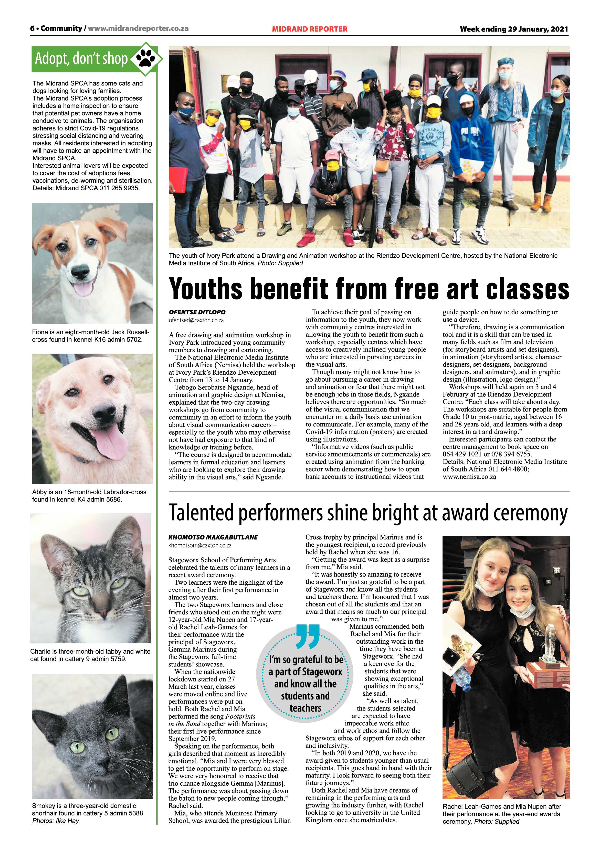 Midrand Reporter 29 January 2021 page 6