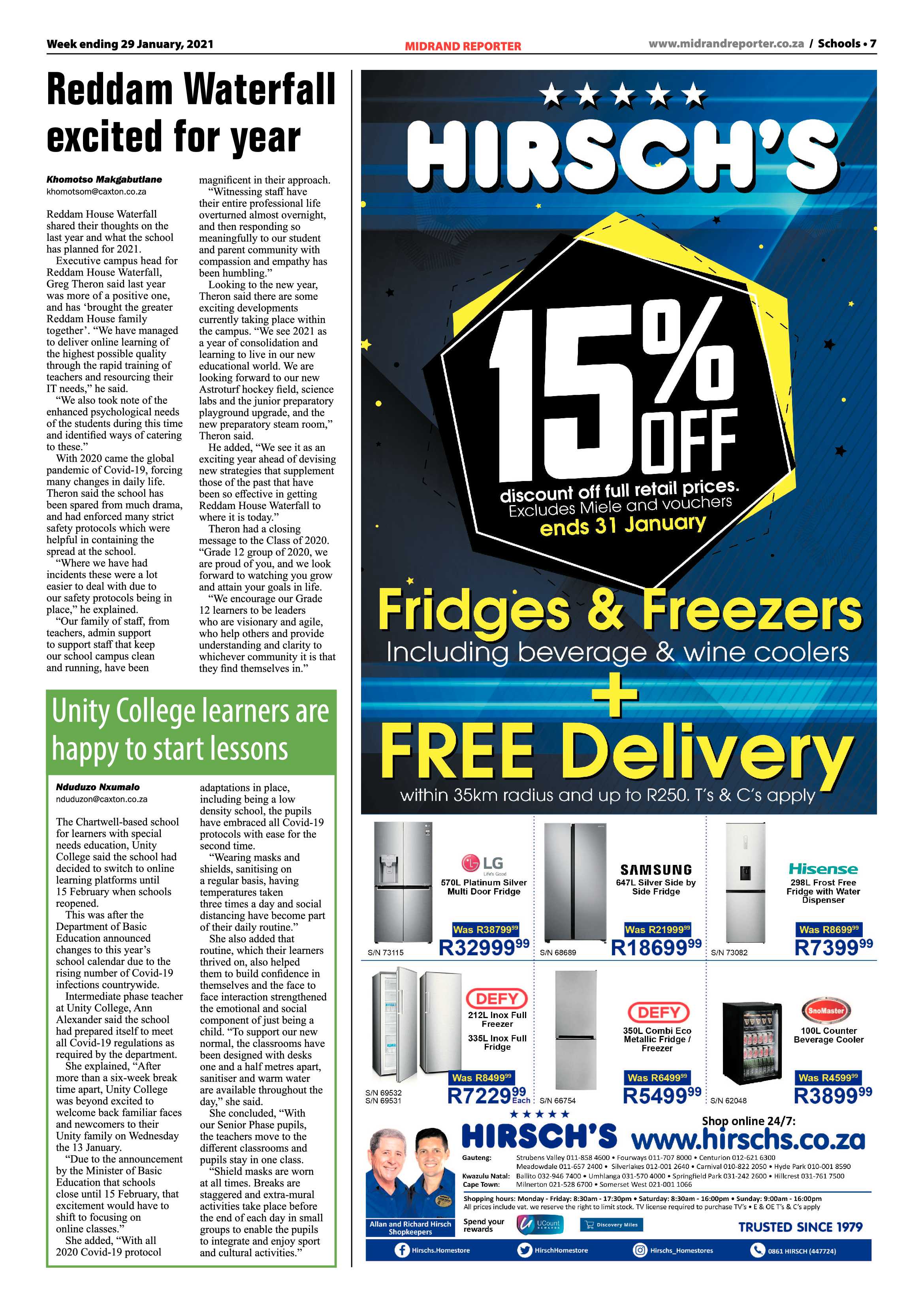 Midrand Reporter 29 January 2021 page 7