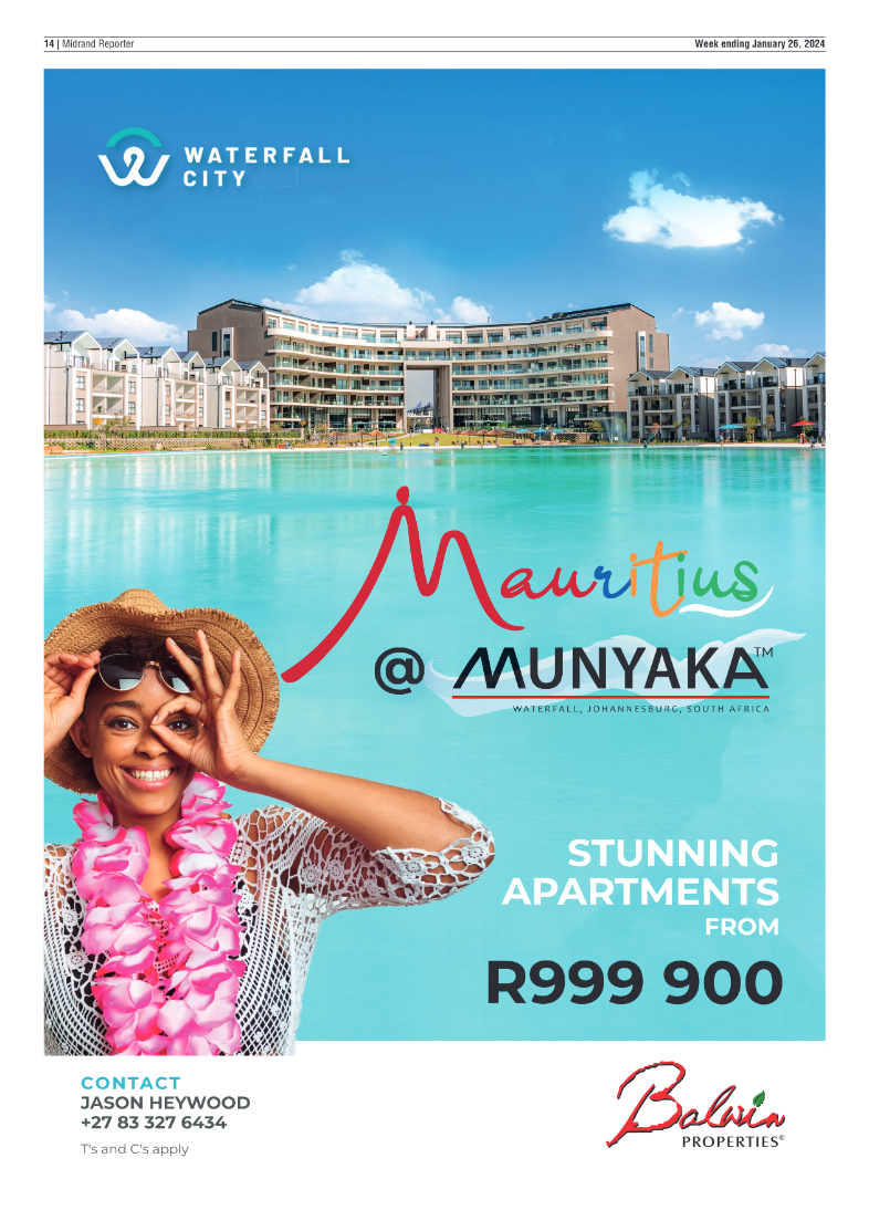 Midrand Reporter 29 January 2024 page 14