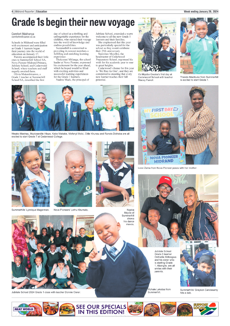 Midrand Reporter 29 January 2024 page 4