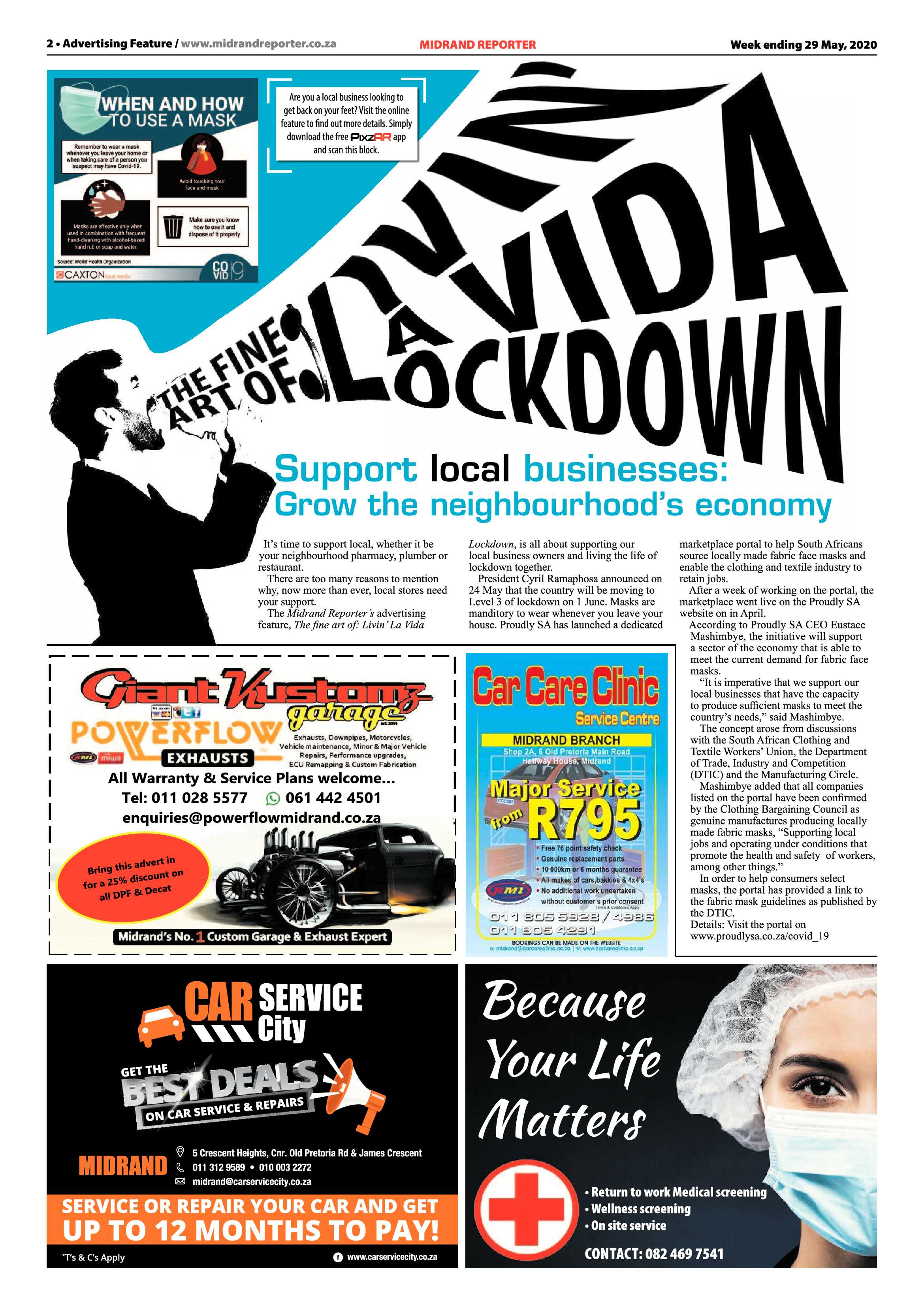 Midrand Reporter 29 May 2020 page 2