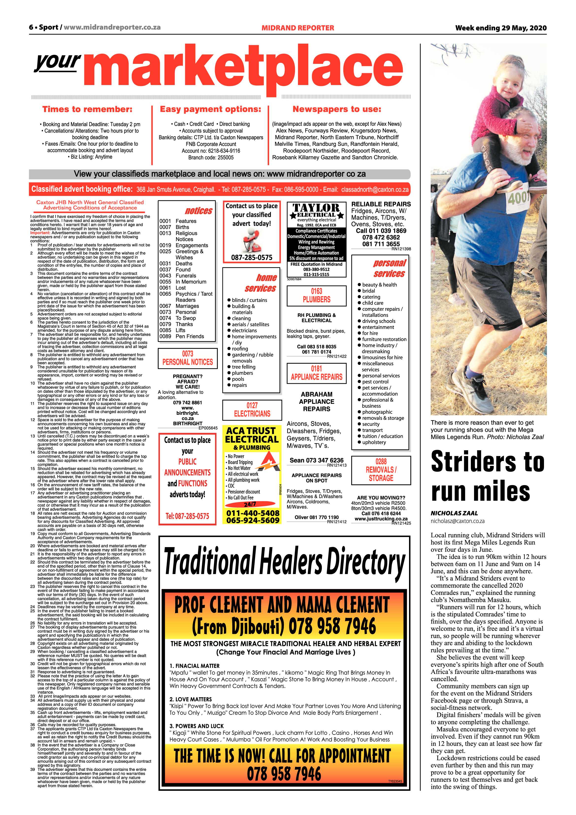 Midrand Reporter 29 May 2020 page 6