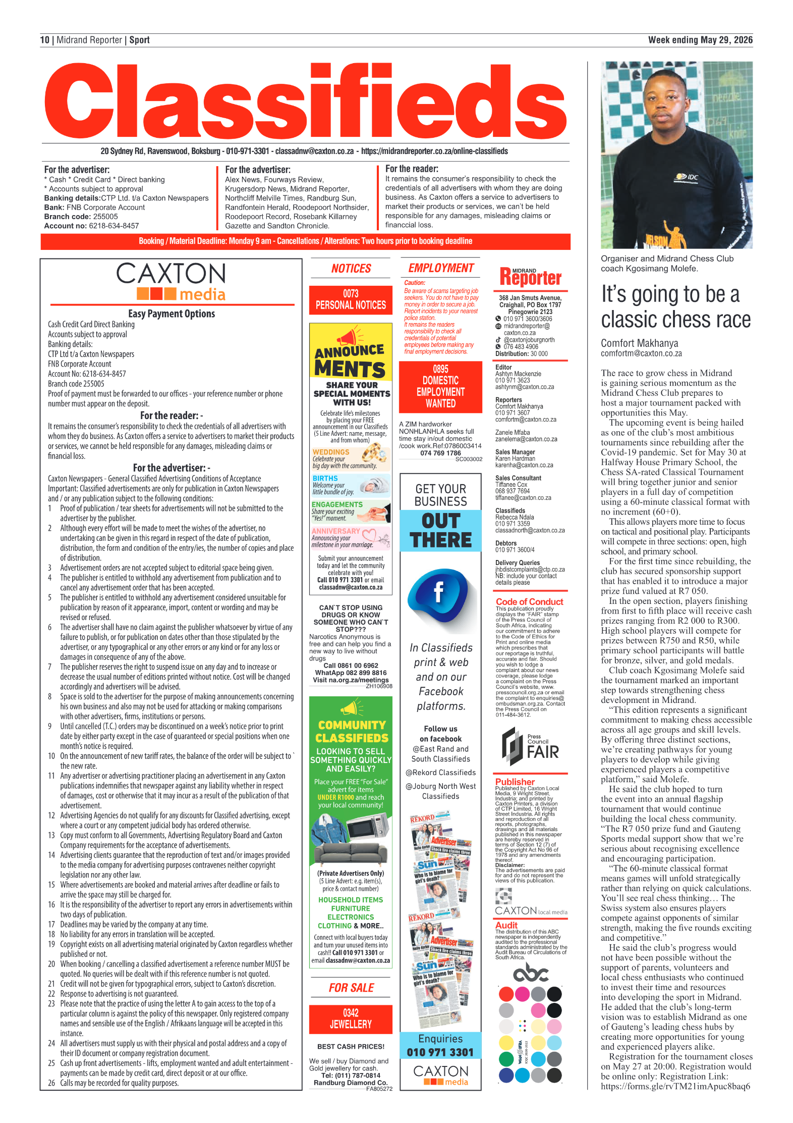 Midrand Reporter 29 May 2026 page 10