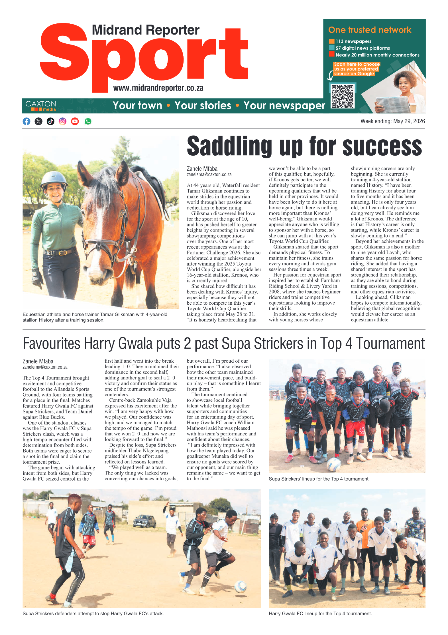 Midrand Reporter 29 May 2026 page 12