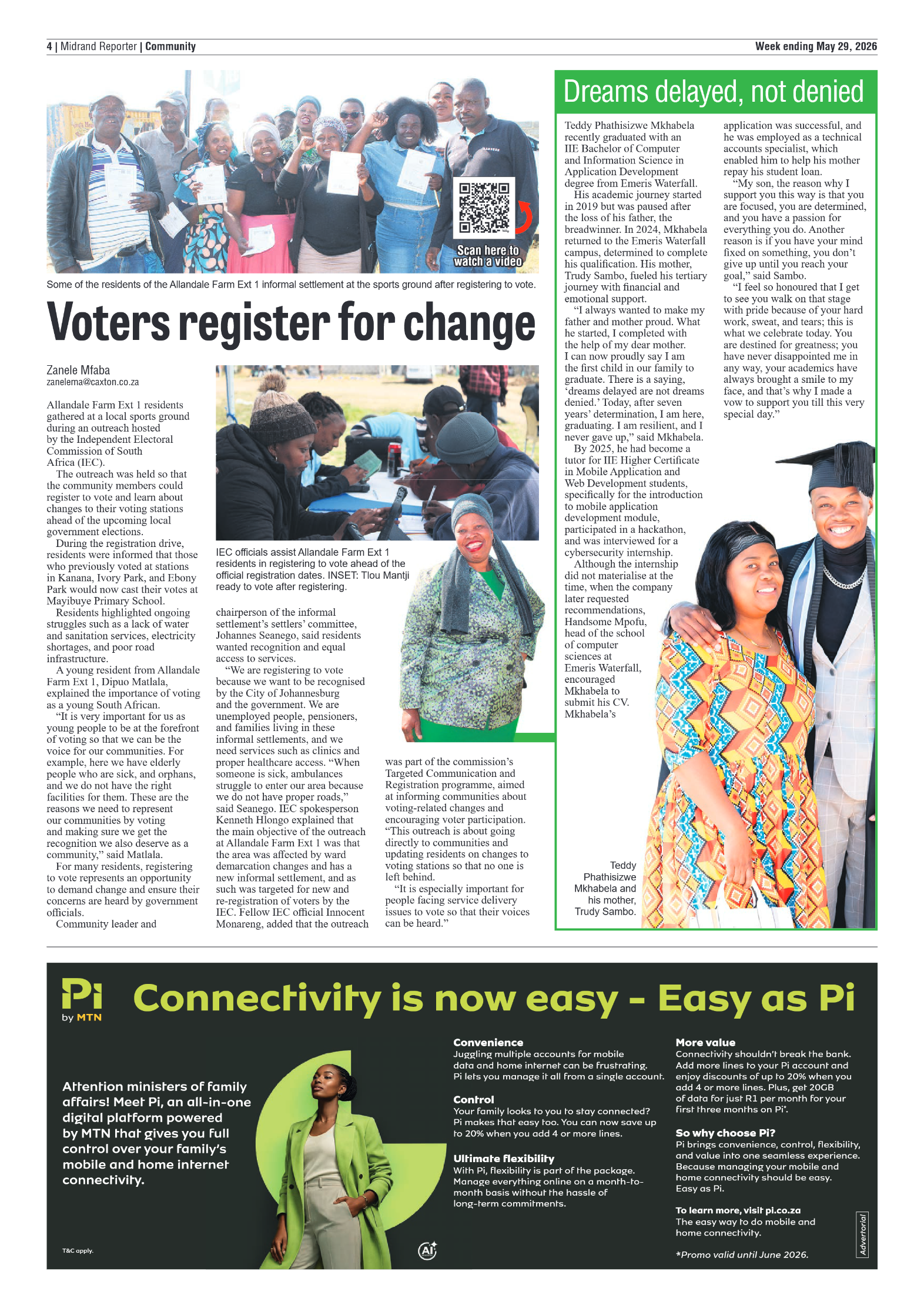 Midrand Reporter 29 May 2026 page 4