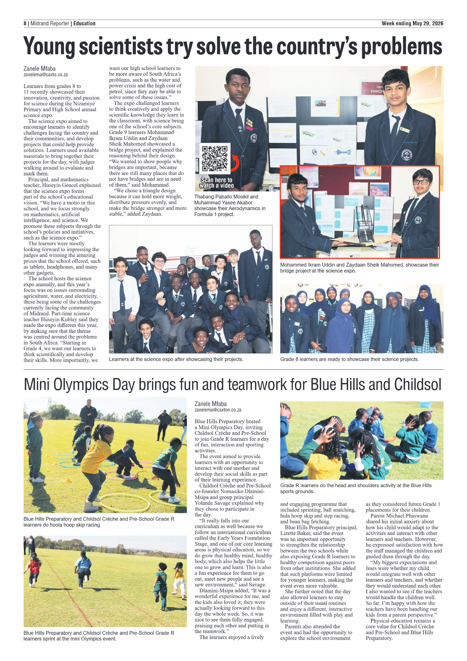 Midrand Reporter 29 May 2026 page 8