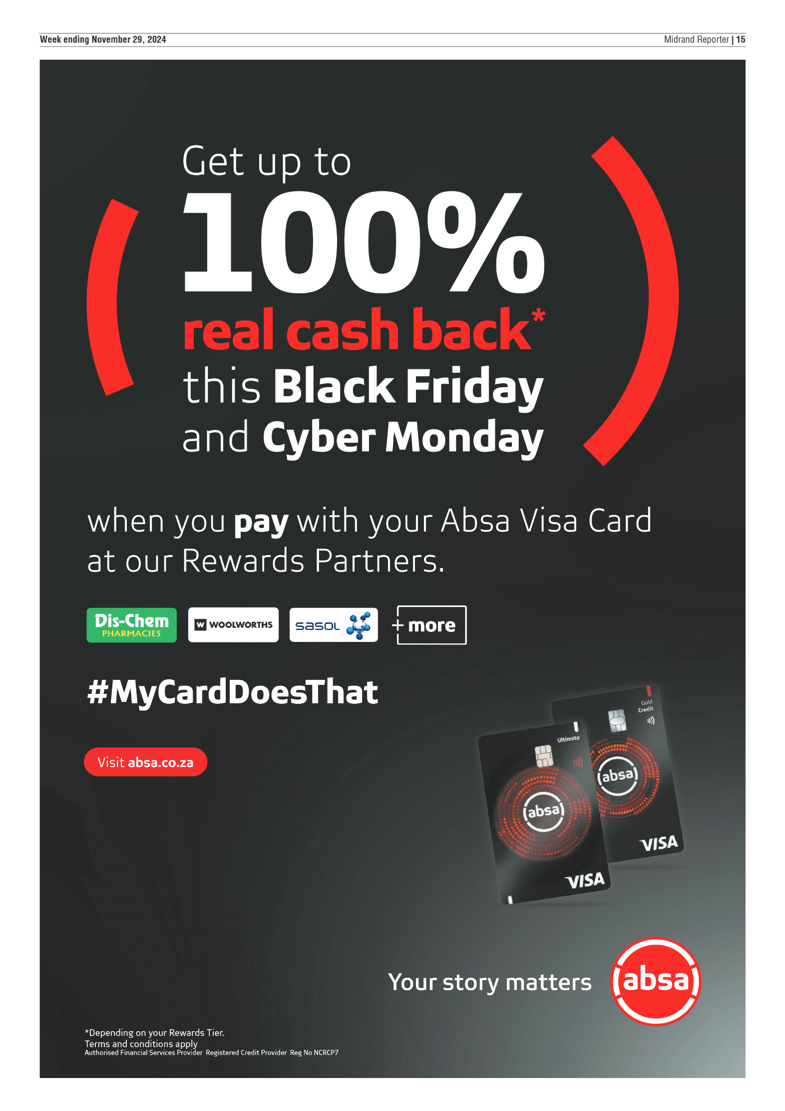 Midrand Reporter 29 November 2024 page 15