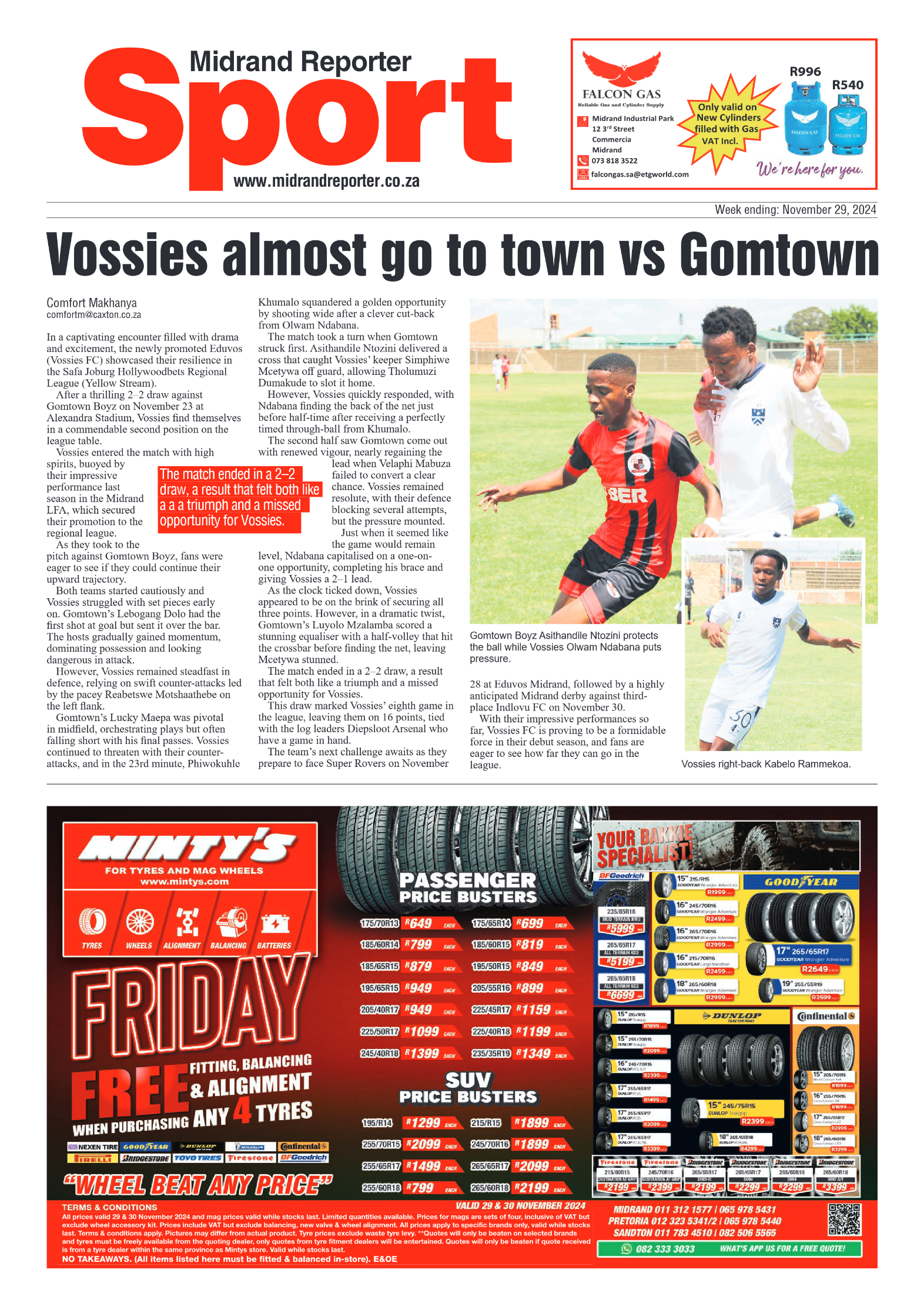 Midrand Reporter 29 November 2024 page 20