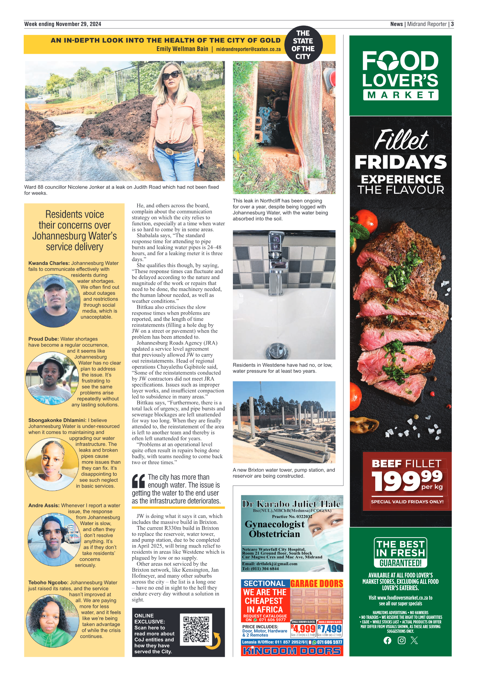 Midrand Reporter 29 November 2024 page 3