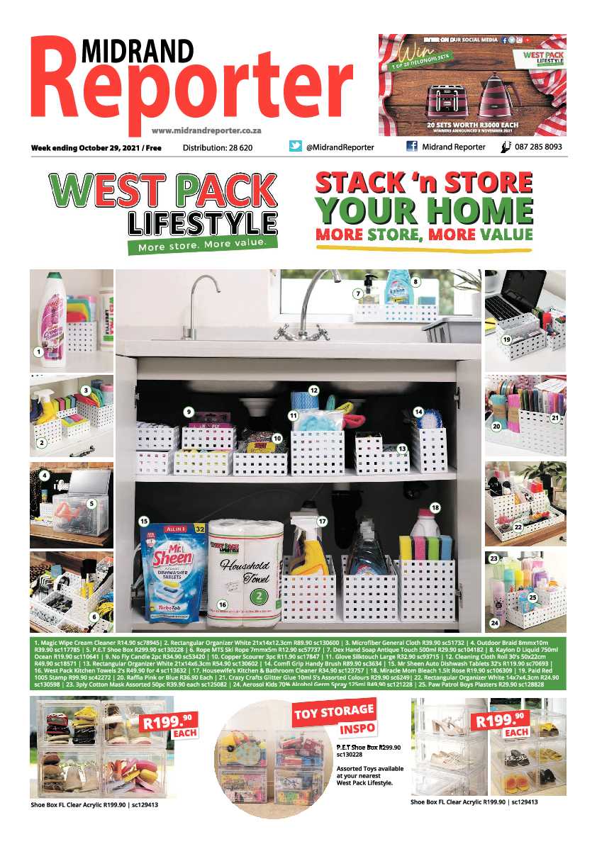 Midrand Reporter 29 October 2021 page 1