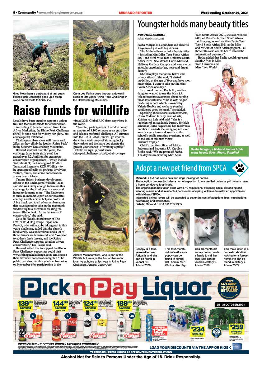 Midrand Reporter 29 October 2021 page 10