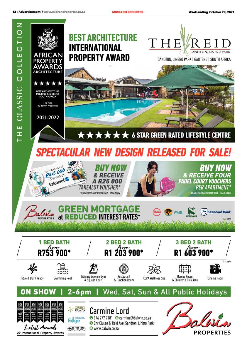 Midrand Reporter 29 October 2021 page 14