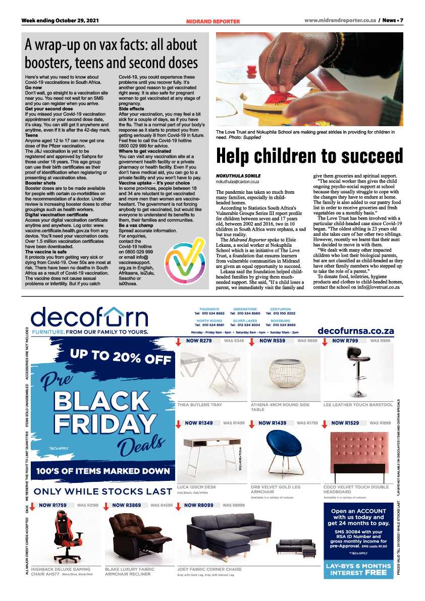 Midrand Reporter 29 October 2021 page 9