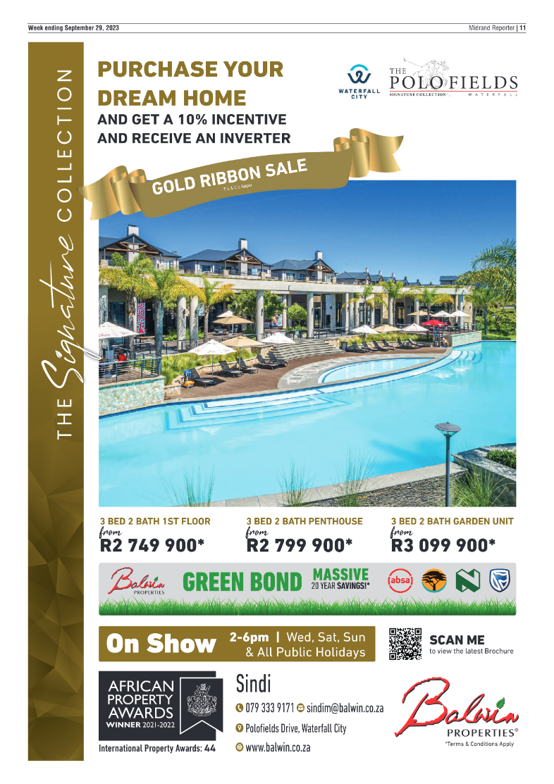 Midrand Reporter 29 September 2023 page 11