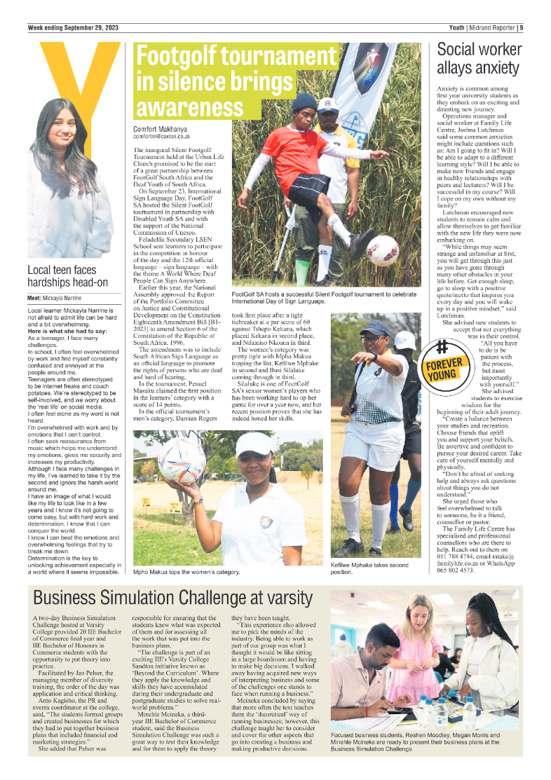Midrand Reporter 29 September 2023 page 9