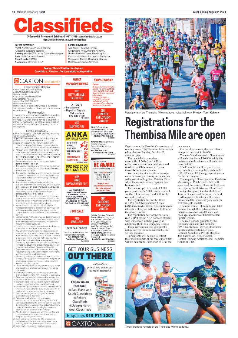 Midrand Reporter 2 August 2024 page 18
