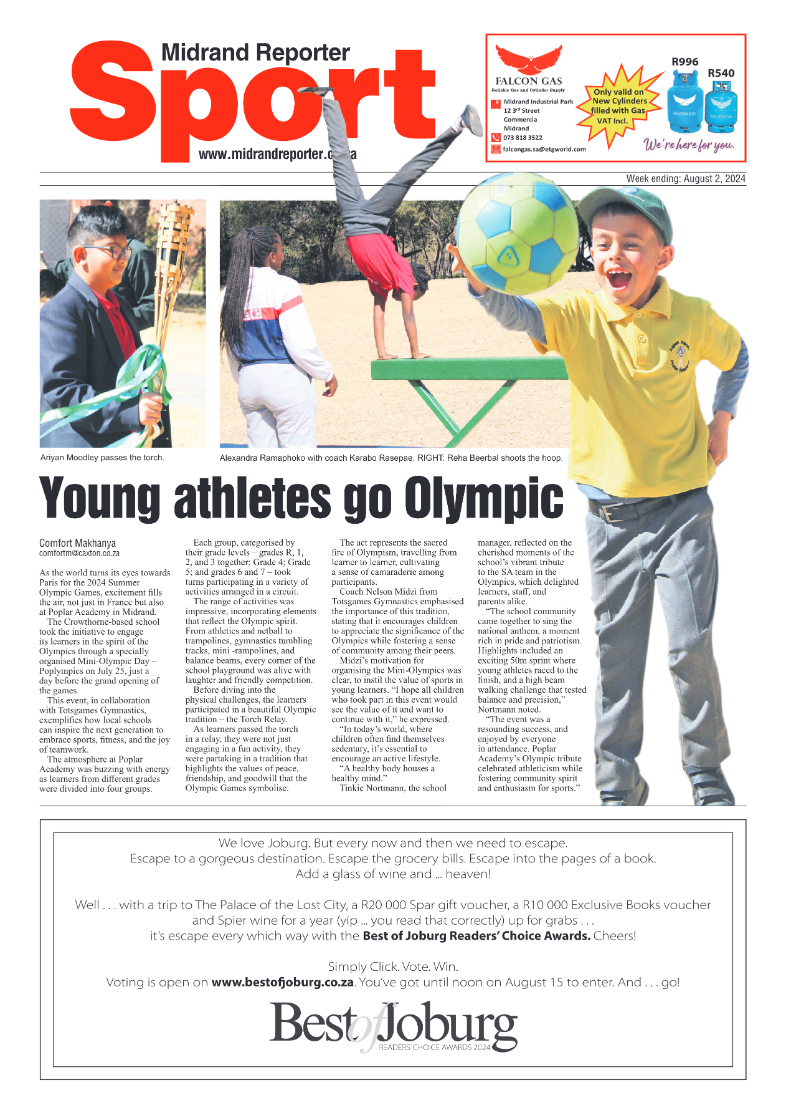Midrand Reporter 2 August 2024 page 20