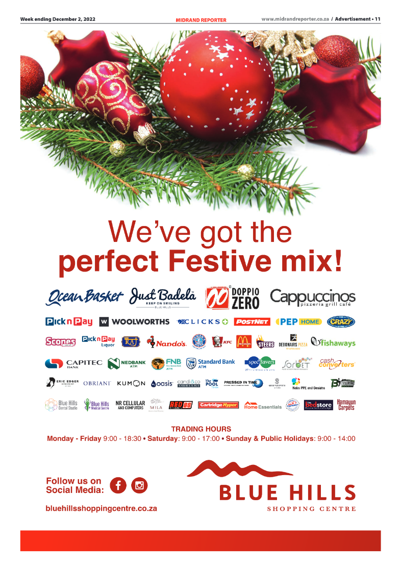 Midrand Reporter 2 December 2022 page 11