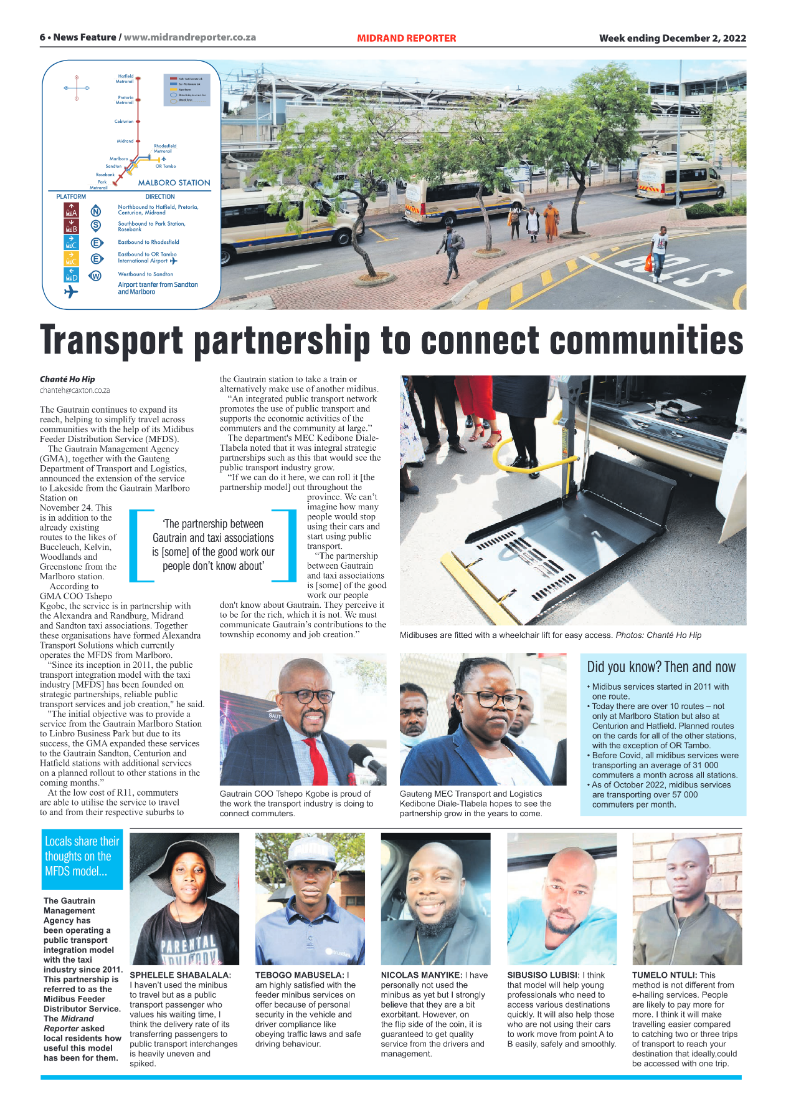 Midrand Reporter 2 December 2022 page 6