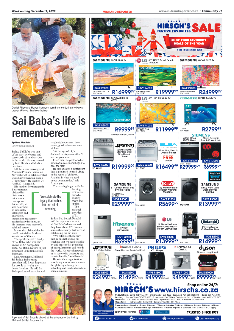 Midrand Reporter 2 December 2022 page 7