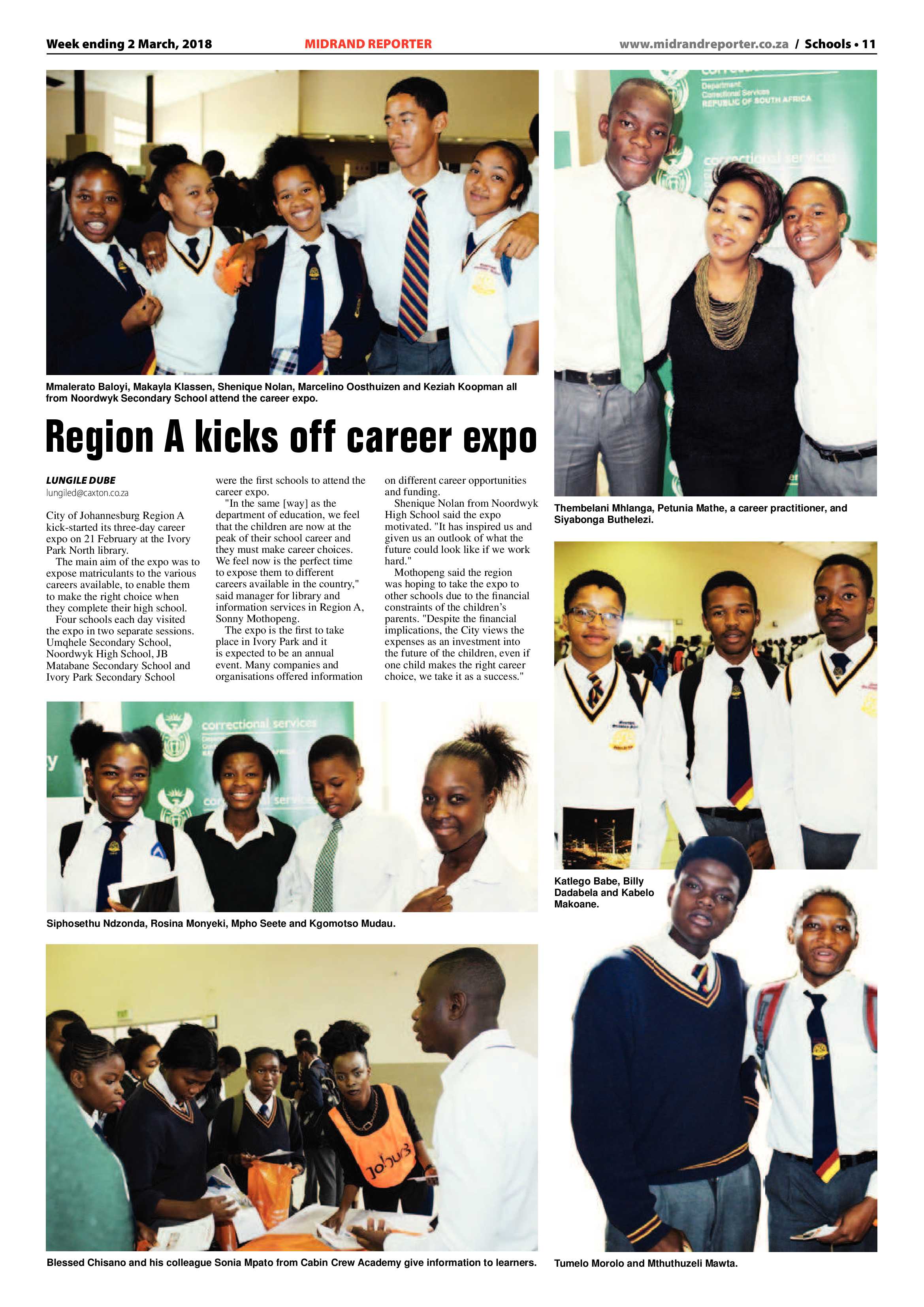 Midrand Reporter 2 March 2018 page 11
