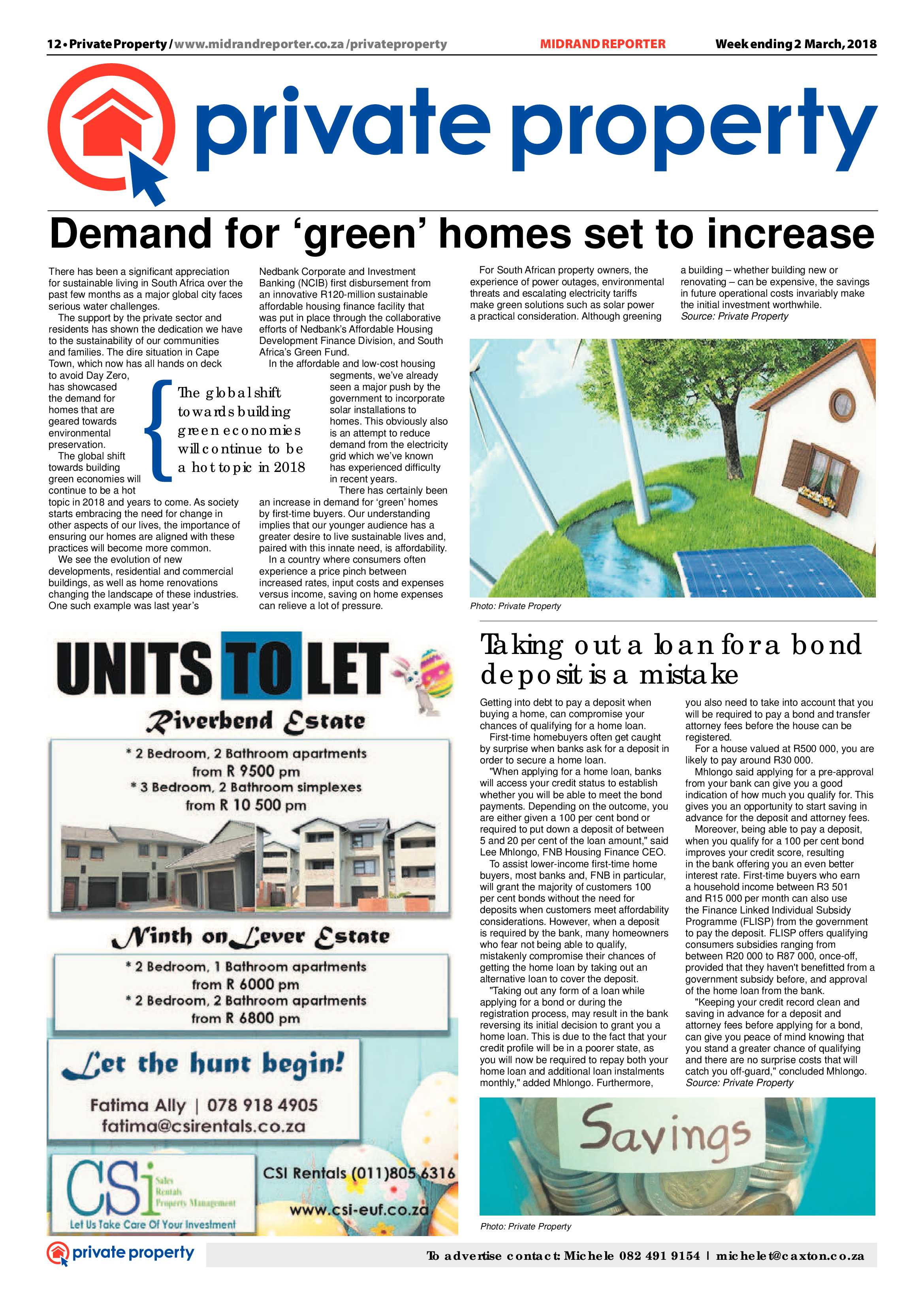 Midrand Reporter 2 March 2018 page 12