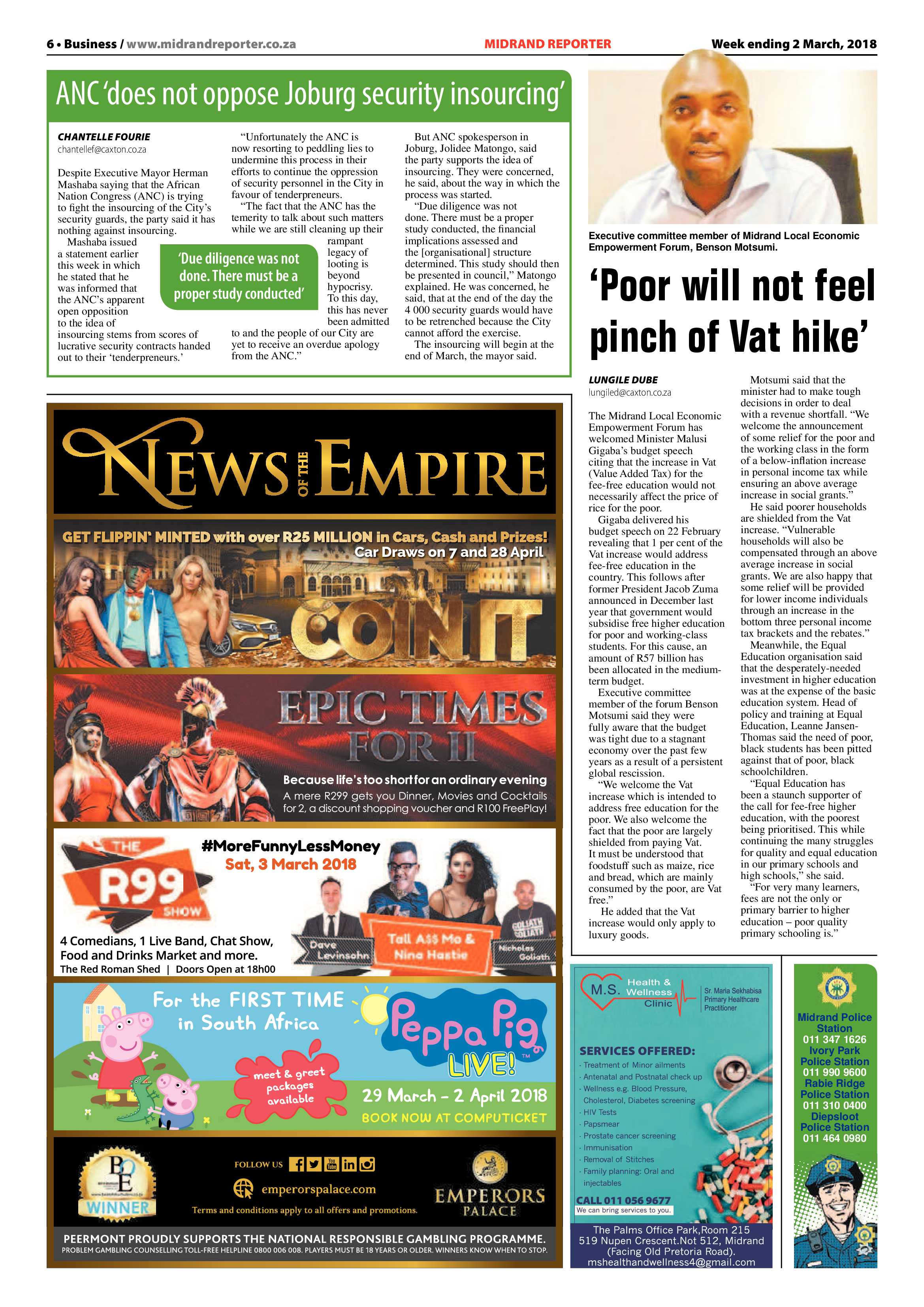 Midrand Reporter 2 March 2018 page 6