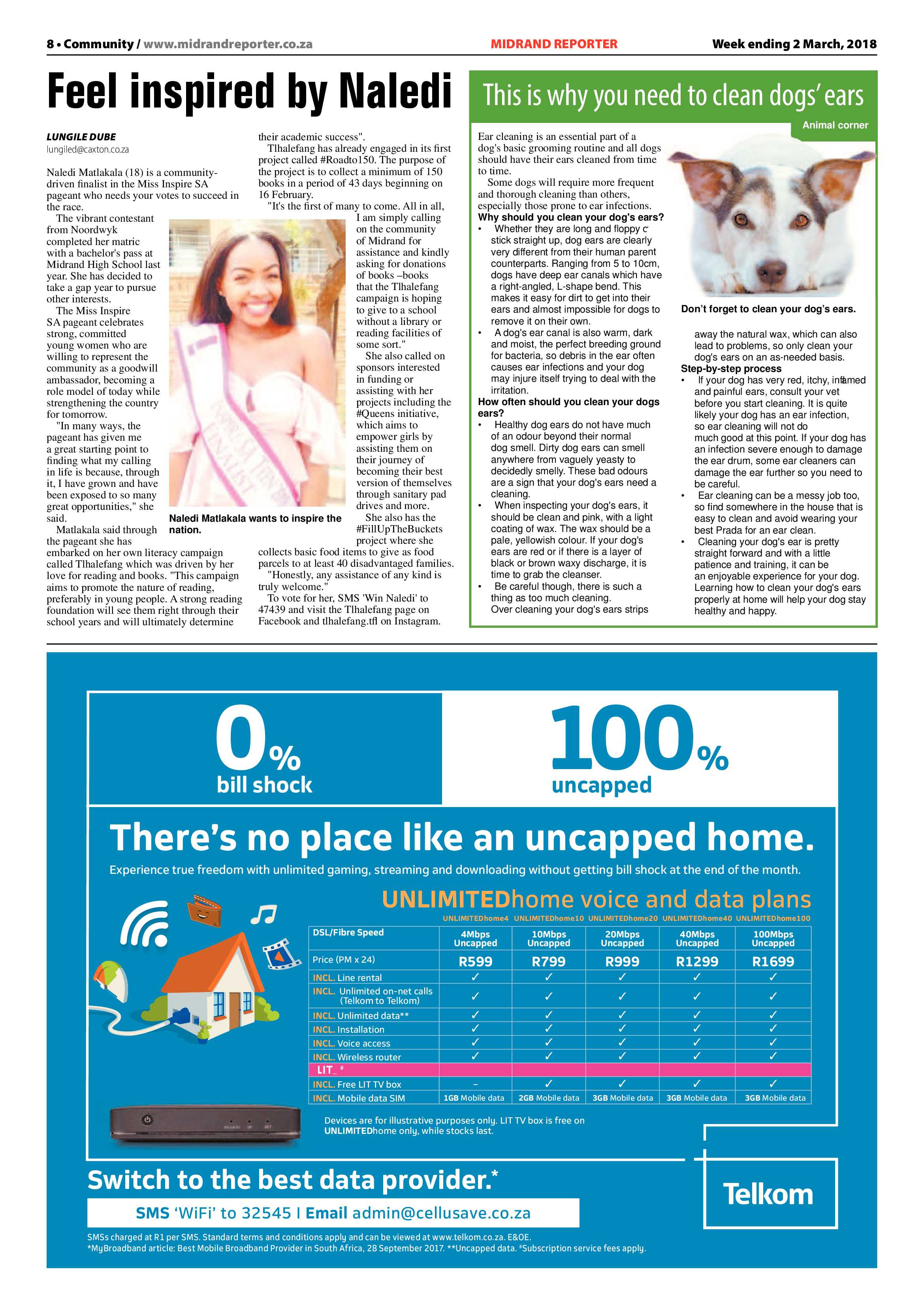 Midrand Reporter 2 March 2018 page 8