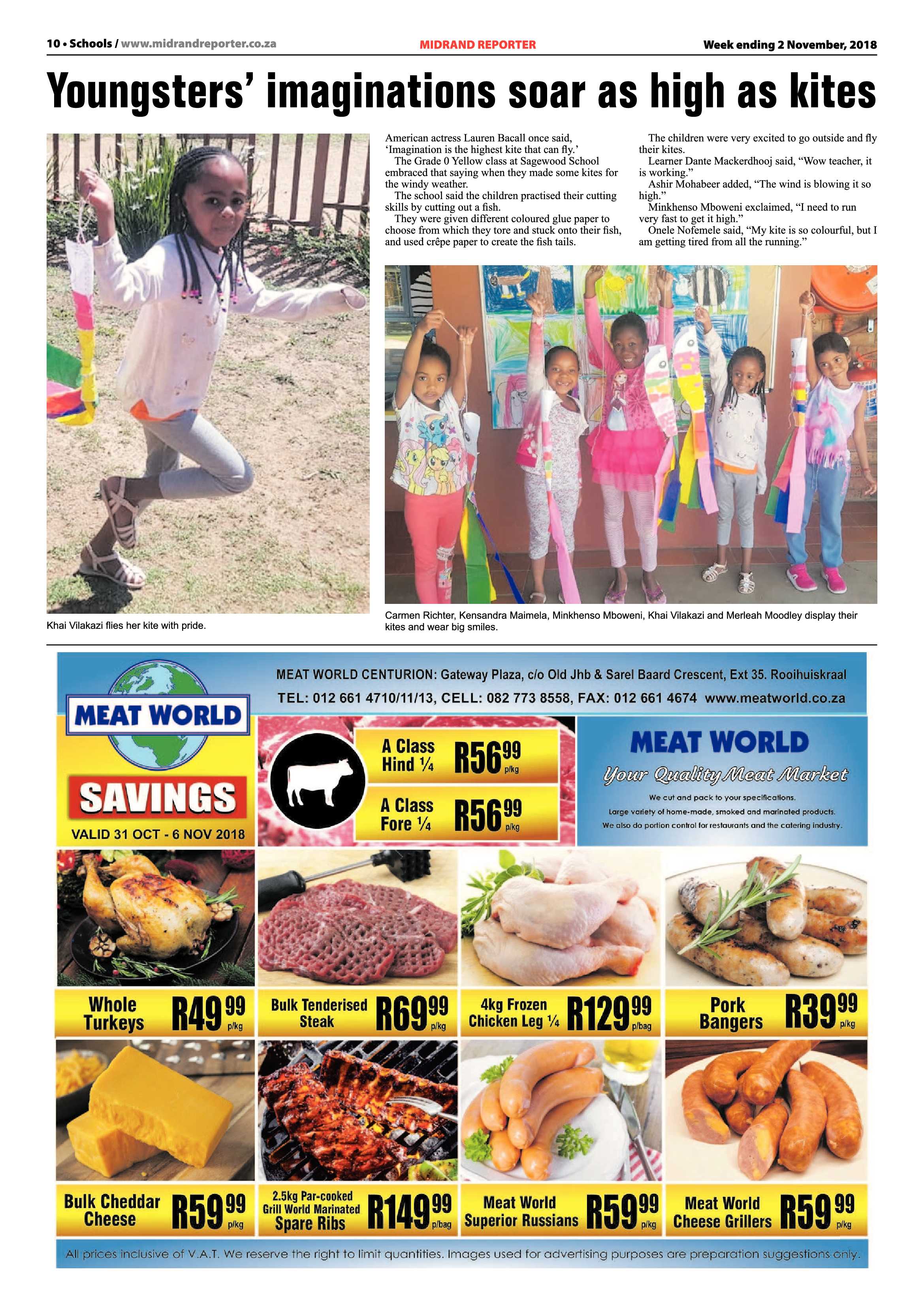 Midrand Reporter 2 November, 2018 page 10