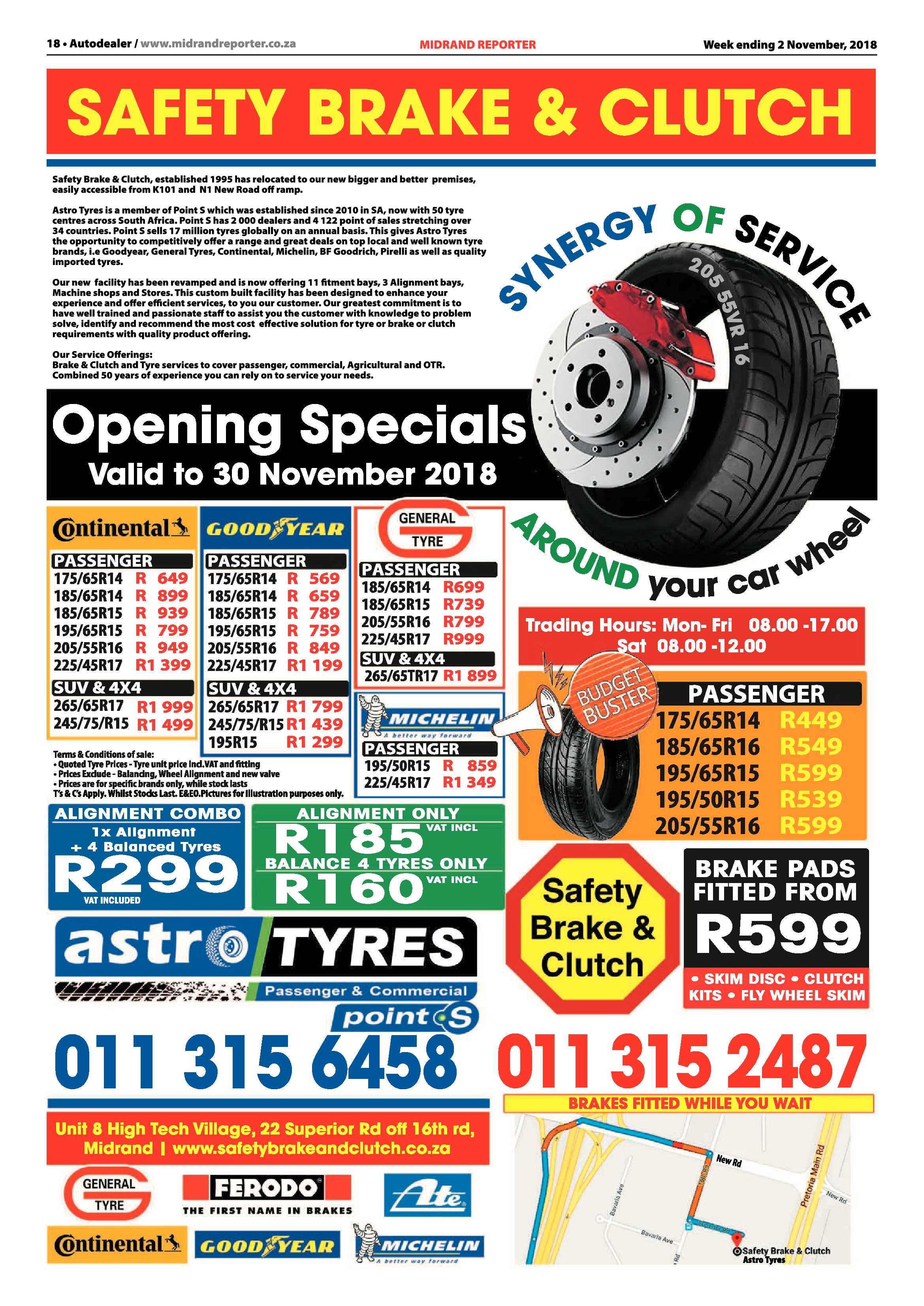 Midrand Reporter 2 November, 2018 page 18