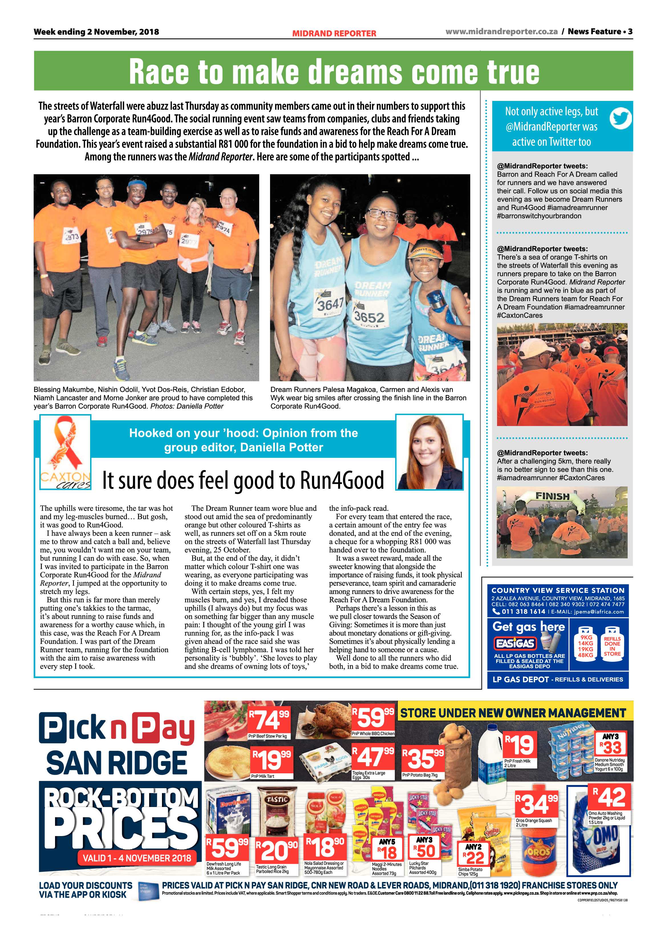 Midrand Reporter 2 November, 2018 page 3