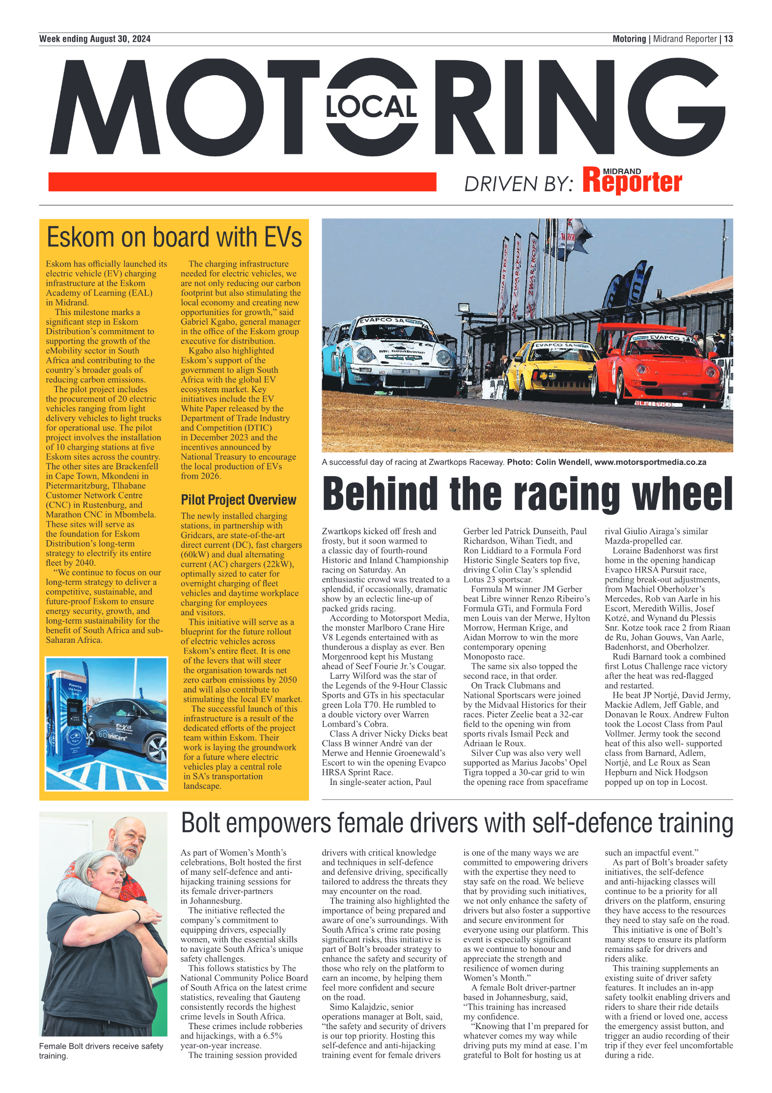 Midrand Reporter 30 August 2024 page 13