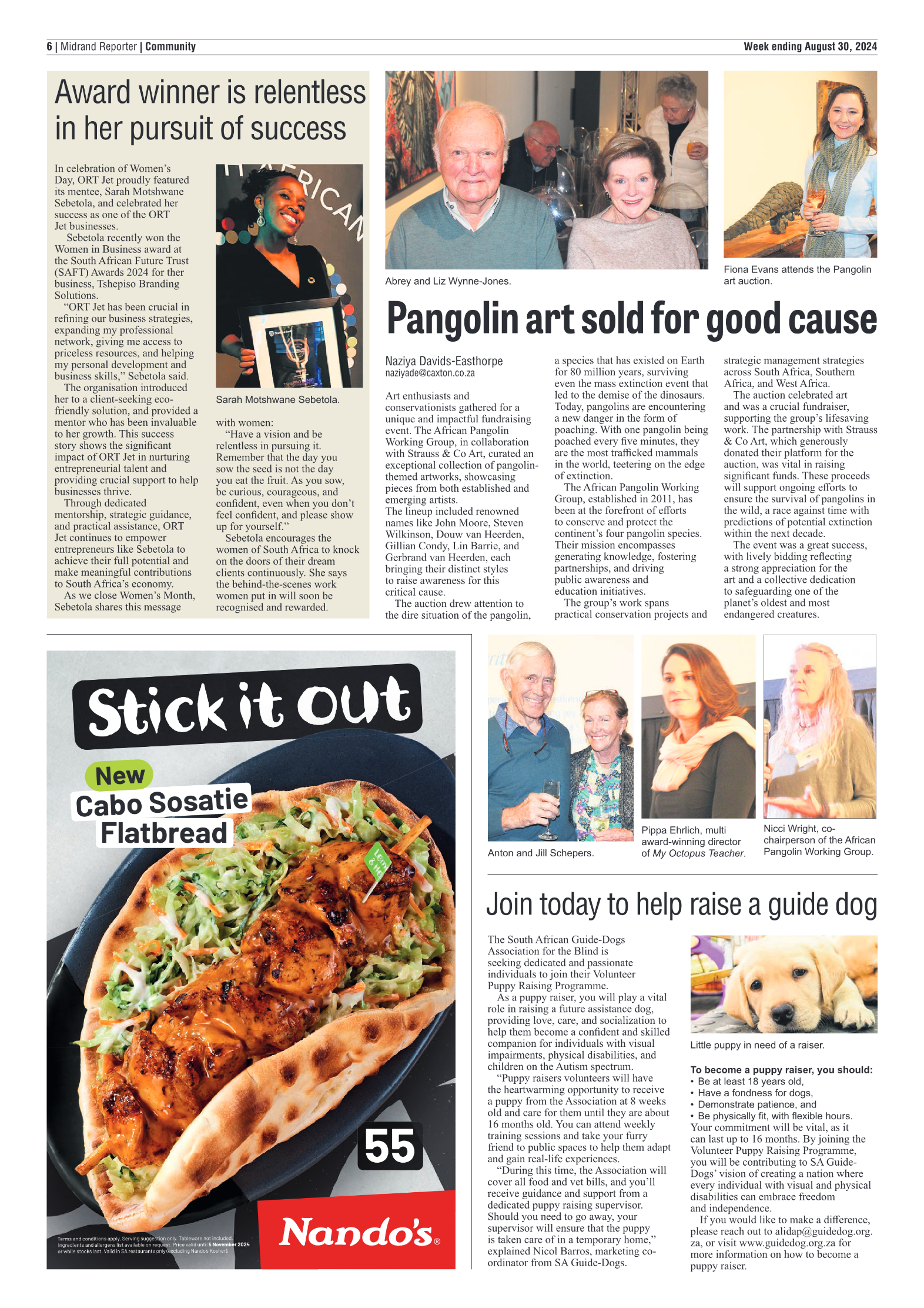 Midrand Reporter 30 August 2024 page 6