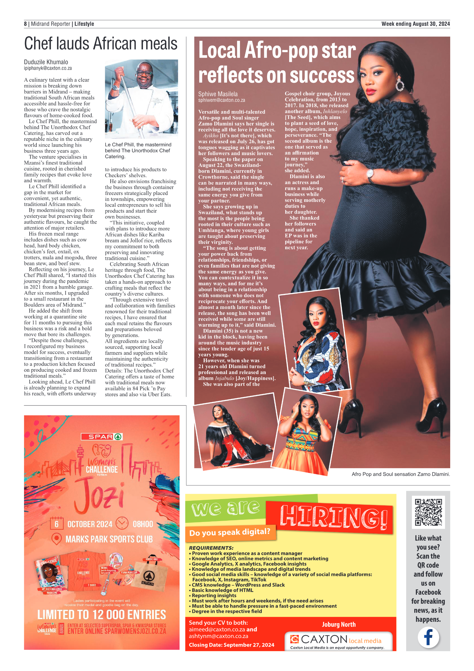 Midrand Reporter 30 August 2024 page 8