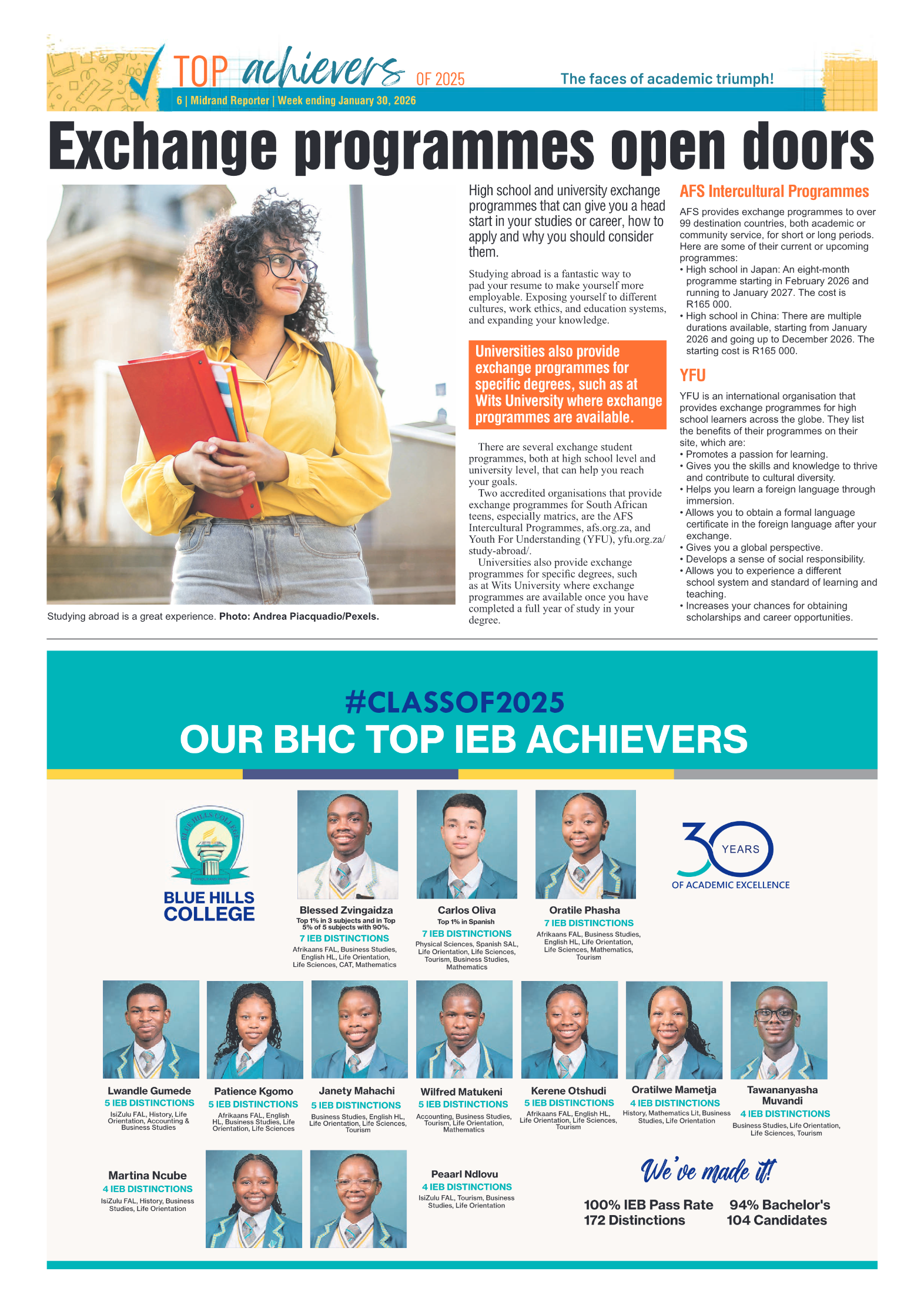 Midrand Reporter 30 January 2026 page 6