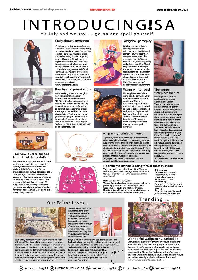 Midrand Reporter 30 July 2021 page 10