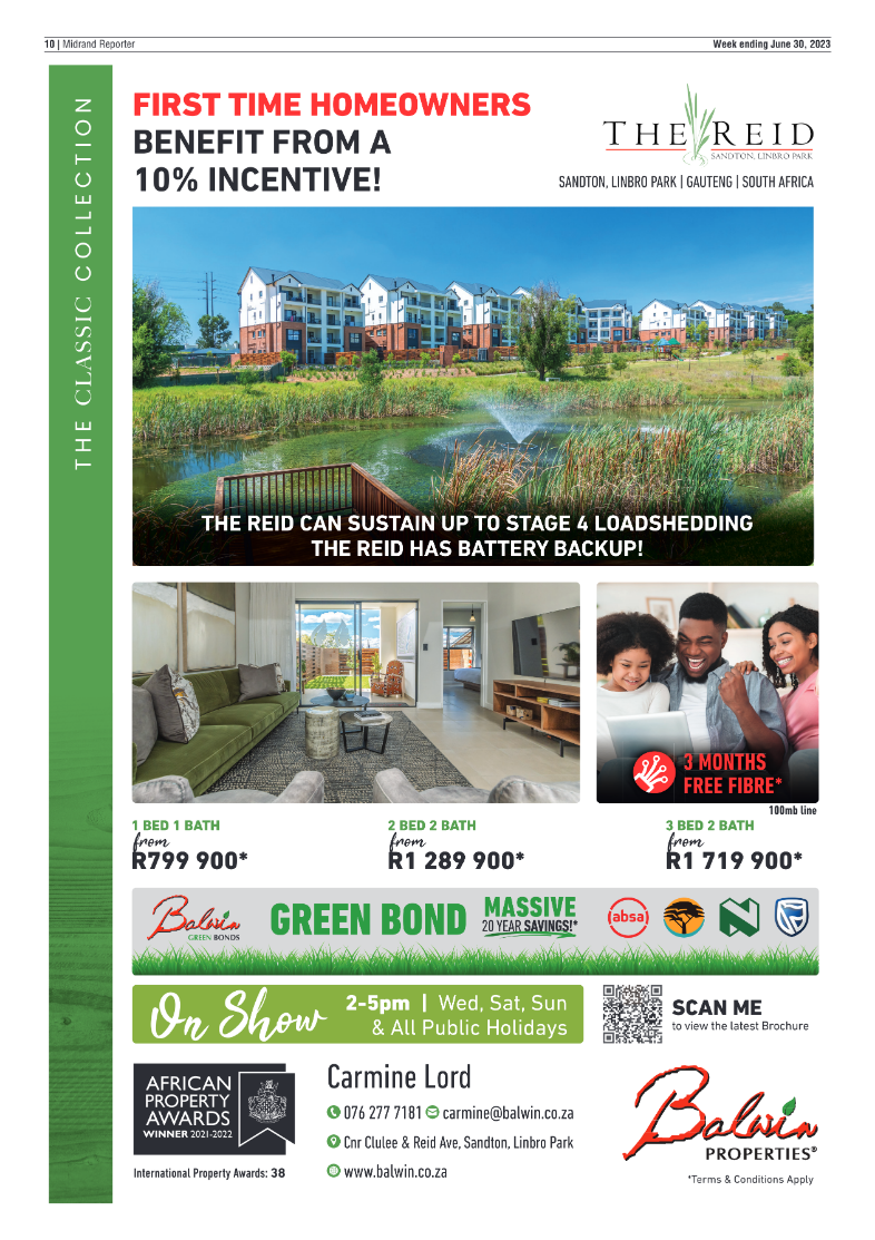 Midrand Reporter 30 June 2023 page 10