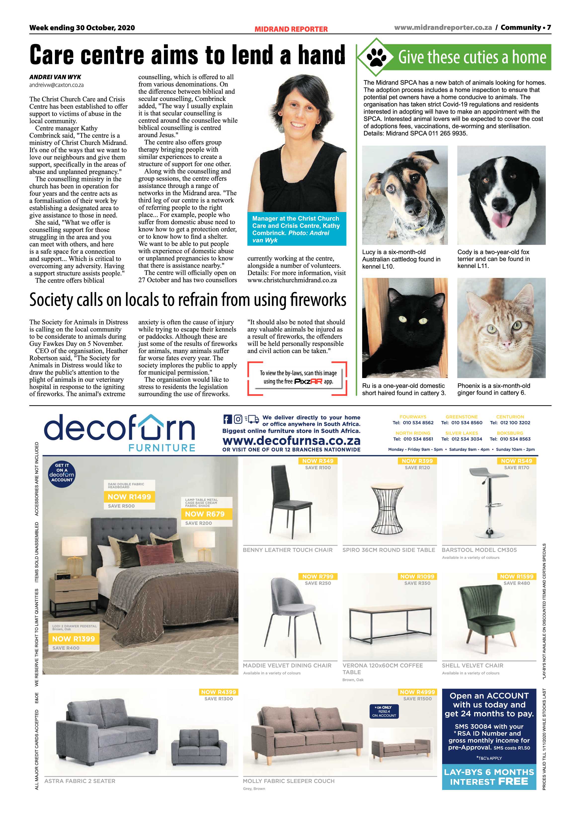 Midrand Reporter 31 October 2020 page 7