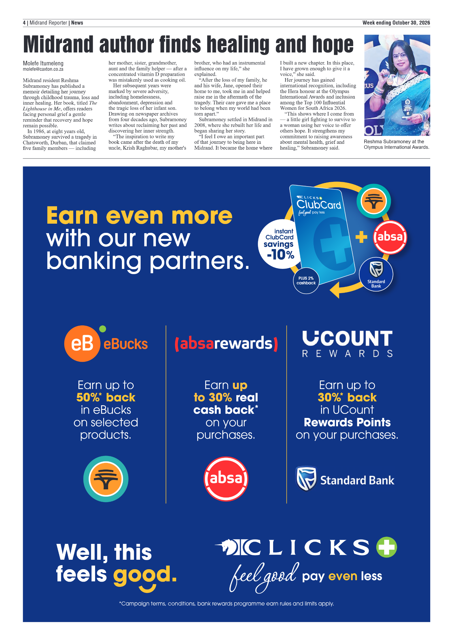 Midrand Reporter 30 October 2026 page 4