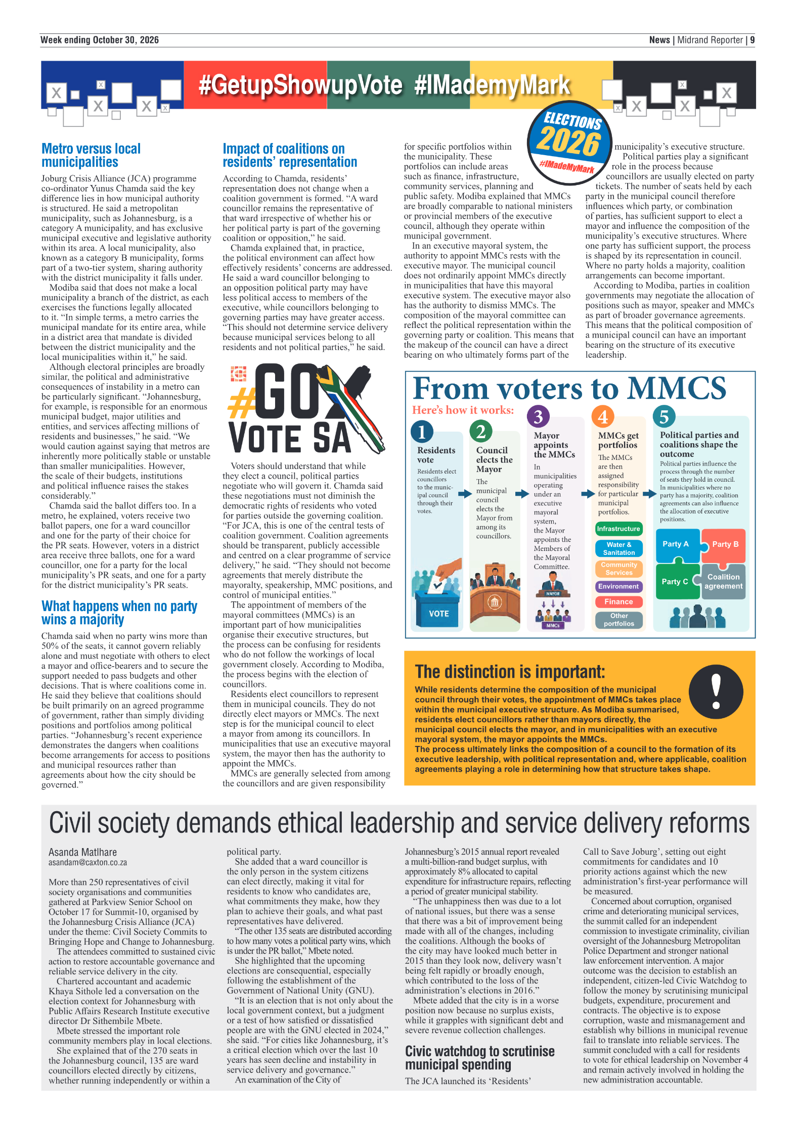 Midrand Reporter 30 October 2026 page 9