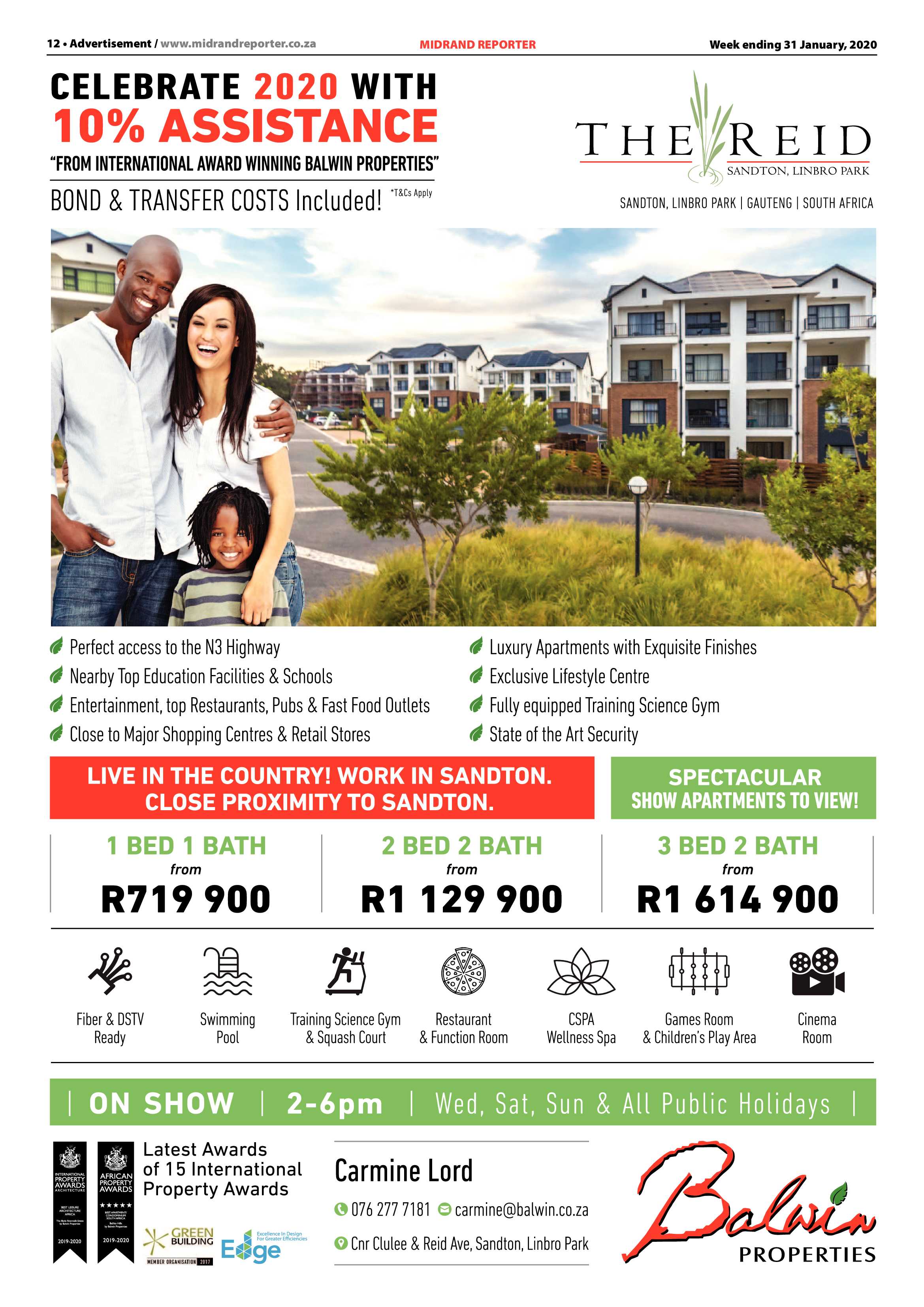 Midrand Reporter 31 January 2020 page 12