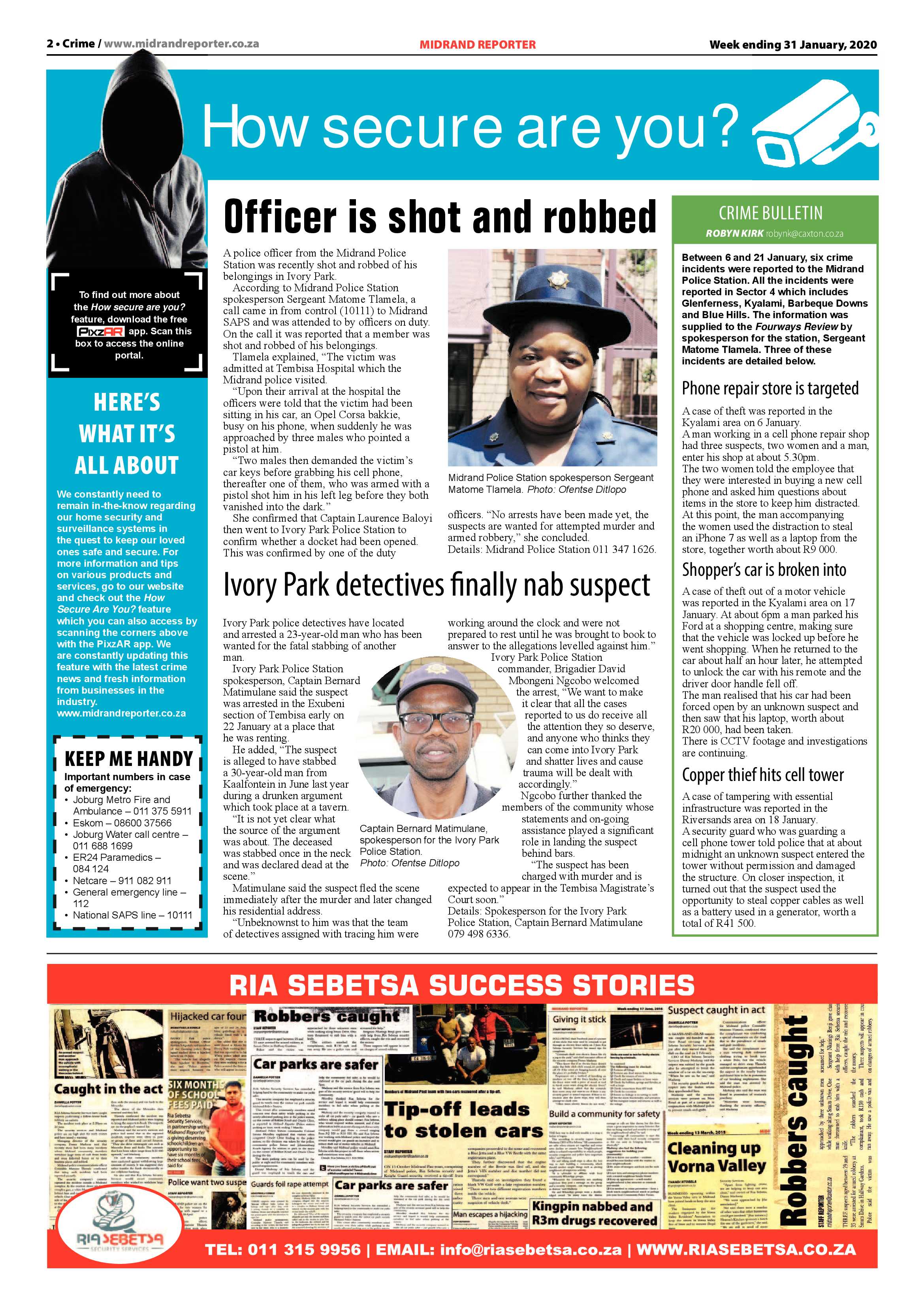 Midrand Reporter 31 January 2020 page 2