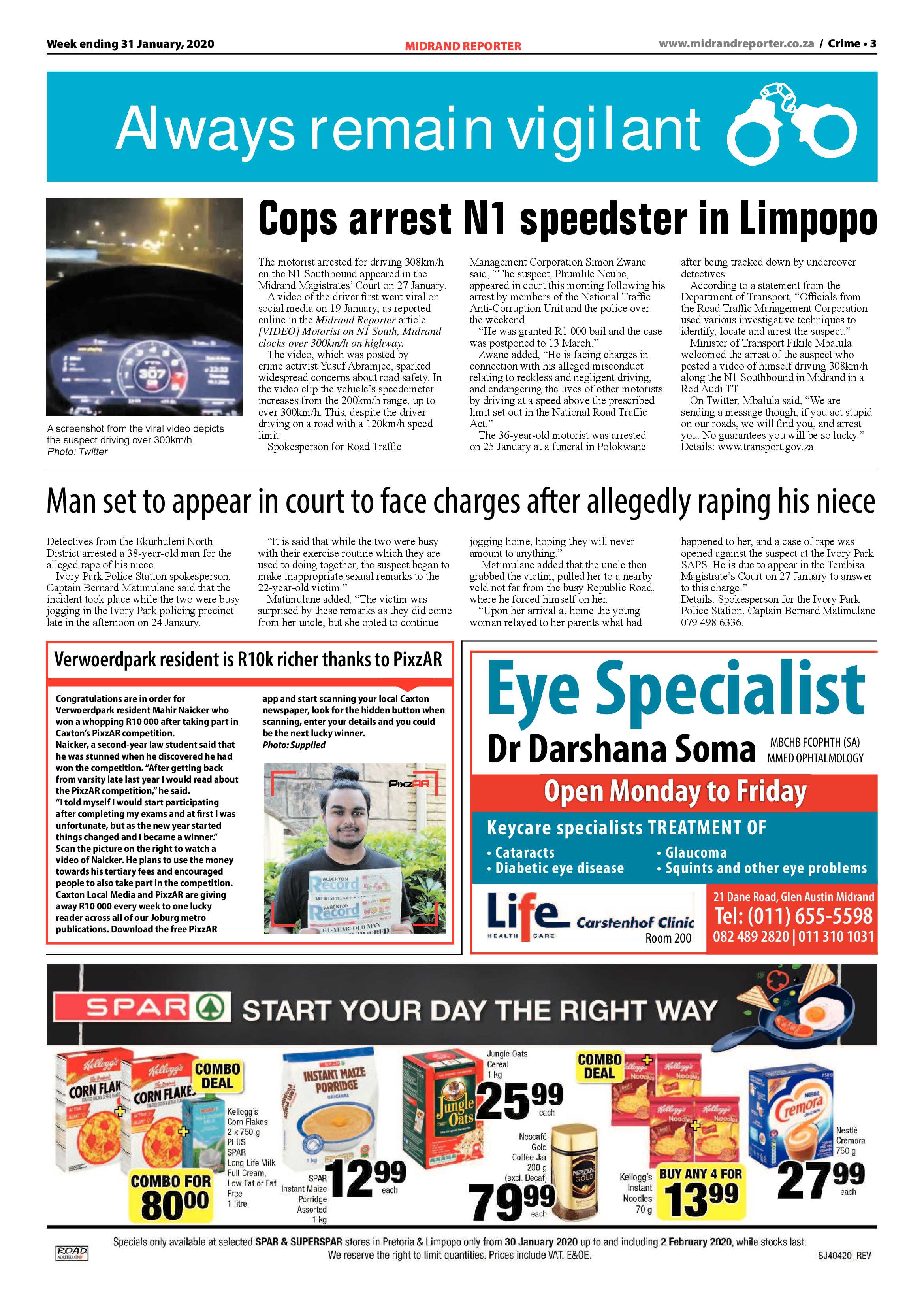 Midrand Reporter 31 January 2020 page 3