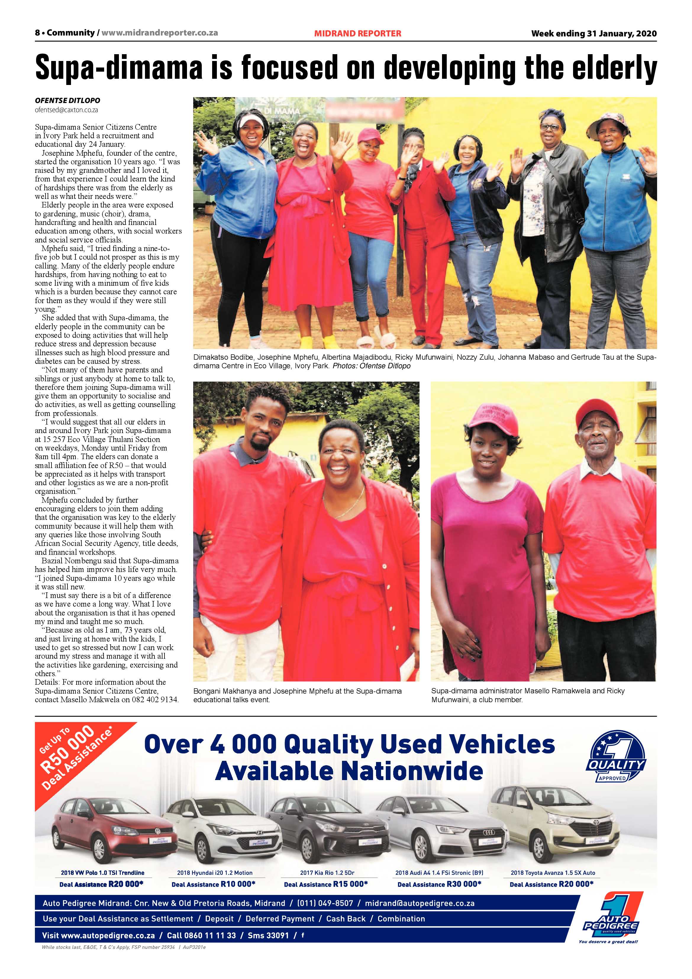 Midrand Reporter 31 January 2020 page 8