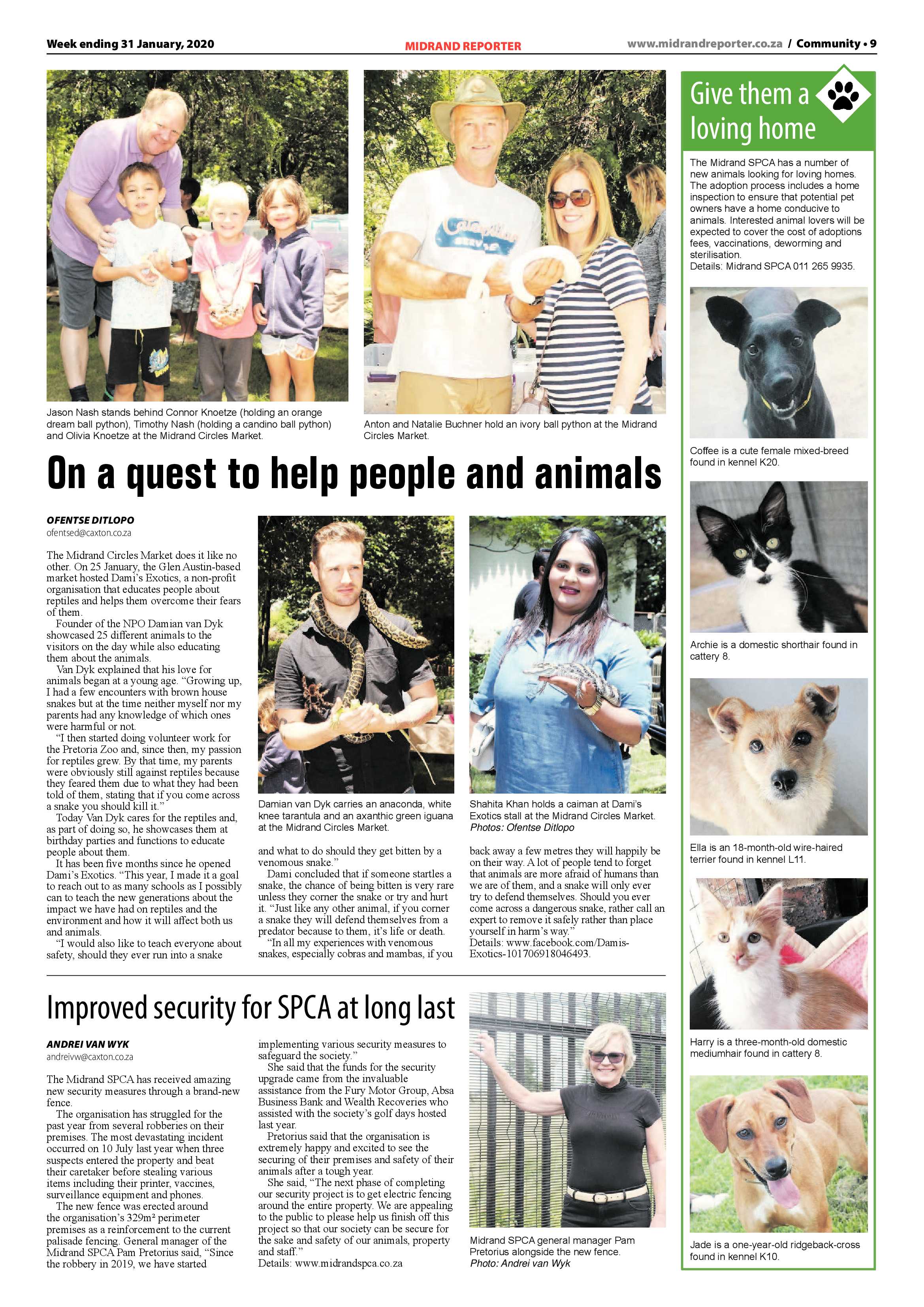 Midrand Reporter 31 January 2020 page 9