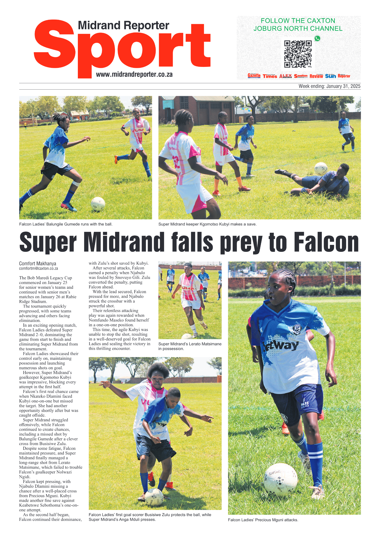 Midrand Reporter 31 January 2025 page 12